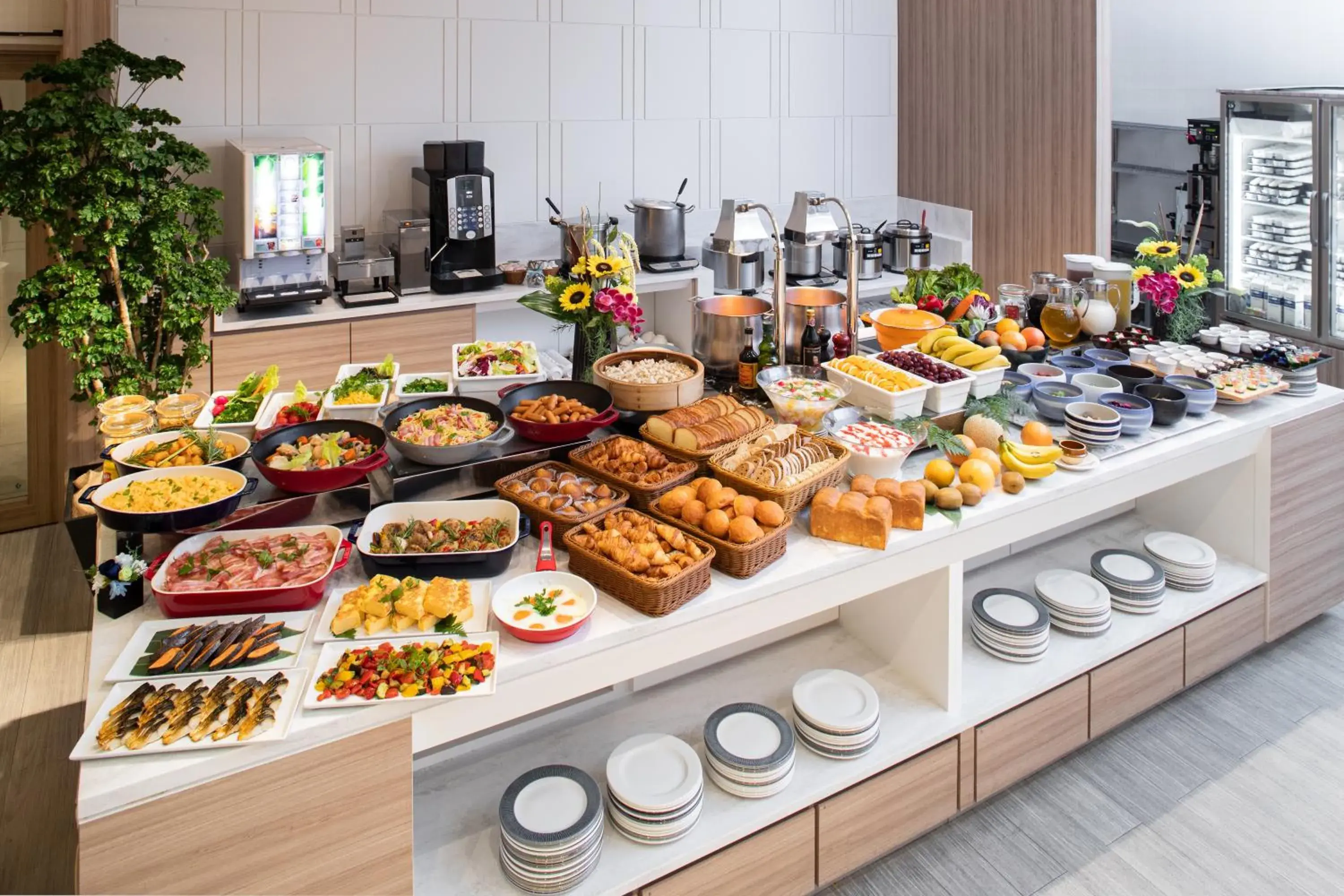 Buffet breakfast in Tmark City Hotel Tokyo Omori Buffet breakfast in Tmark City Hotel Tokyo Omori