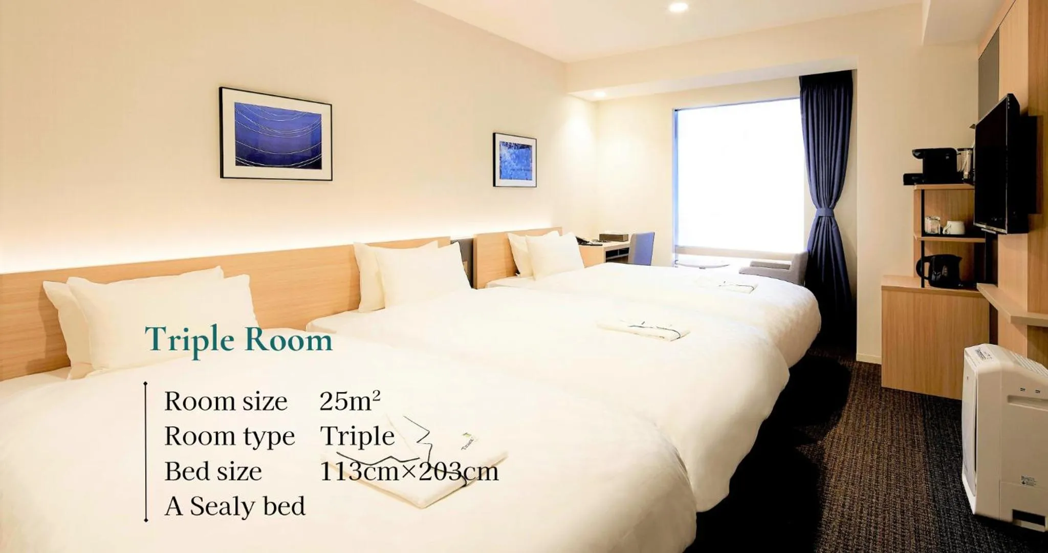 Photo of the whole room, Bed in Tmark City Hotel Tokyo Omori
