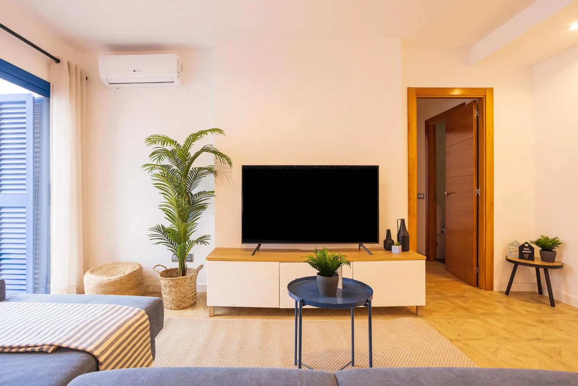 TV and multimedia in Lucas House Apartments by Sitges Group