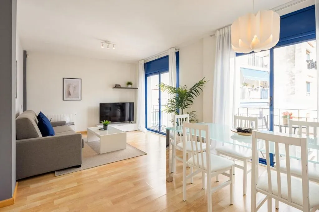 Living room in Lucas House Apartments by Sitges Group