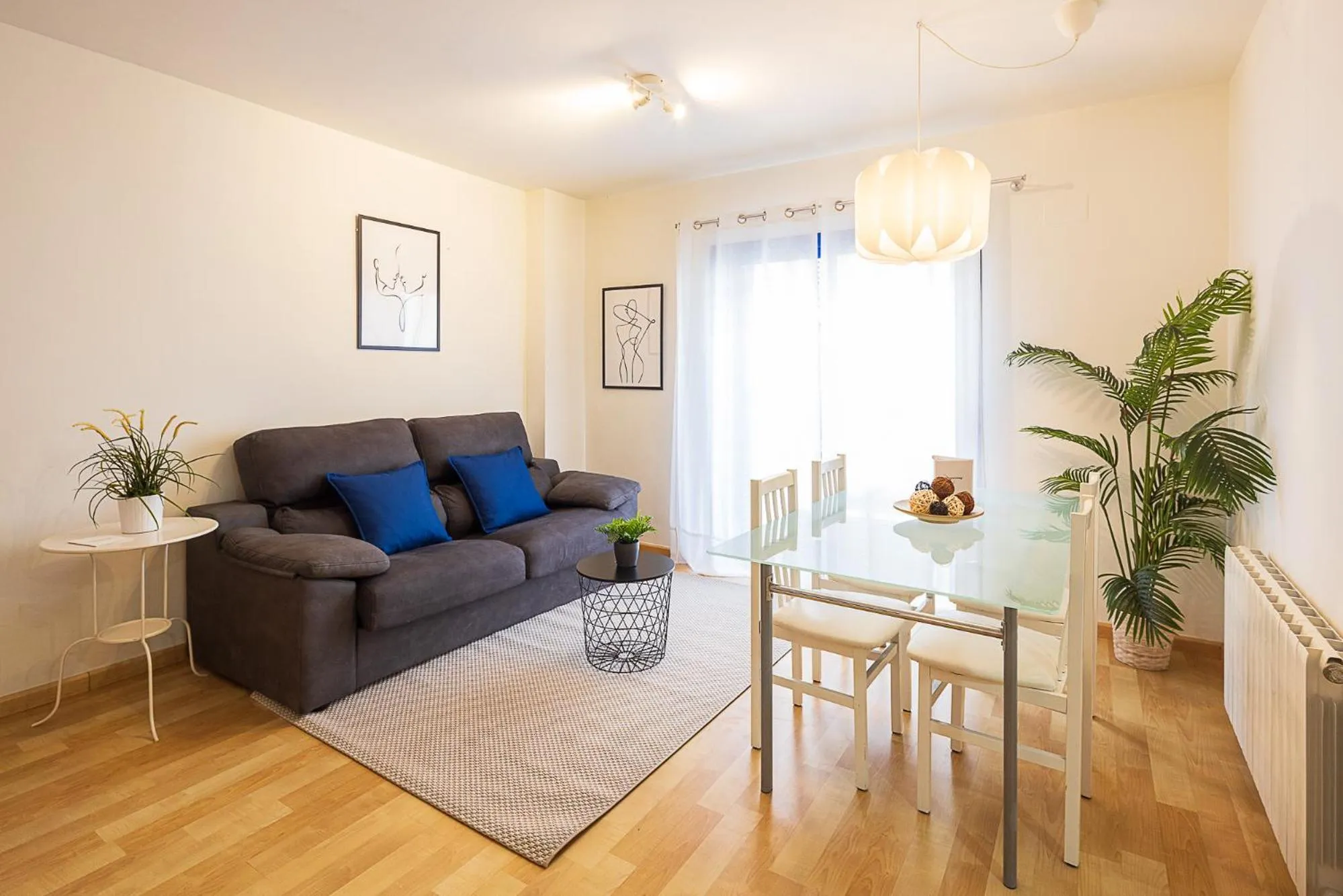 Living room in Lucas House Apartments by Sitges Group
