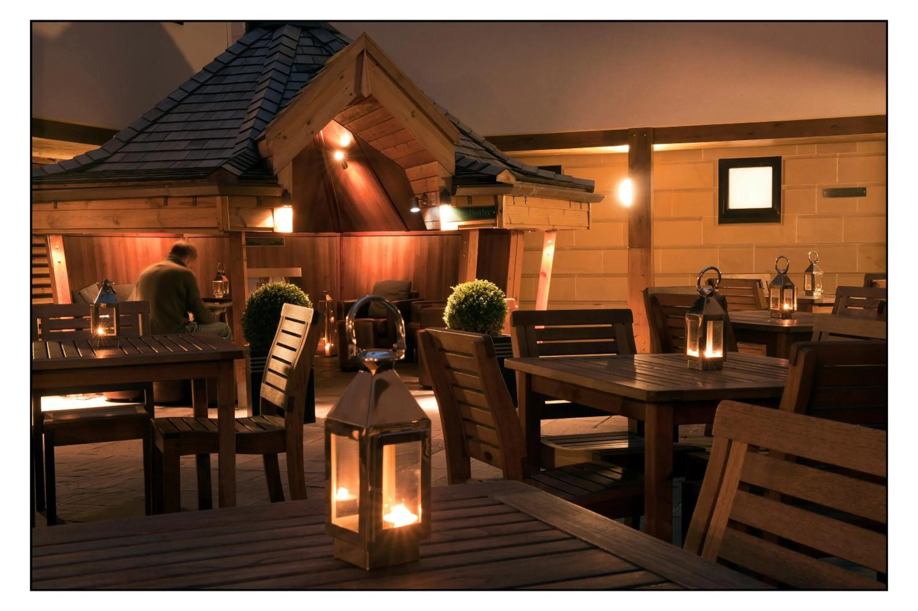 Garden in Hotel Du Vin Edinburgh