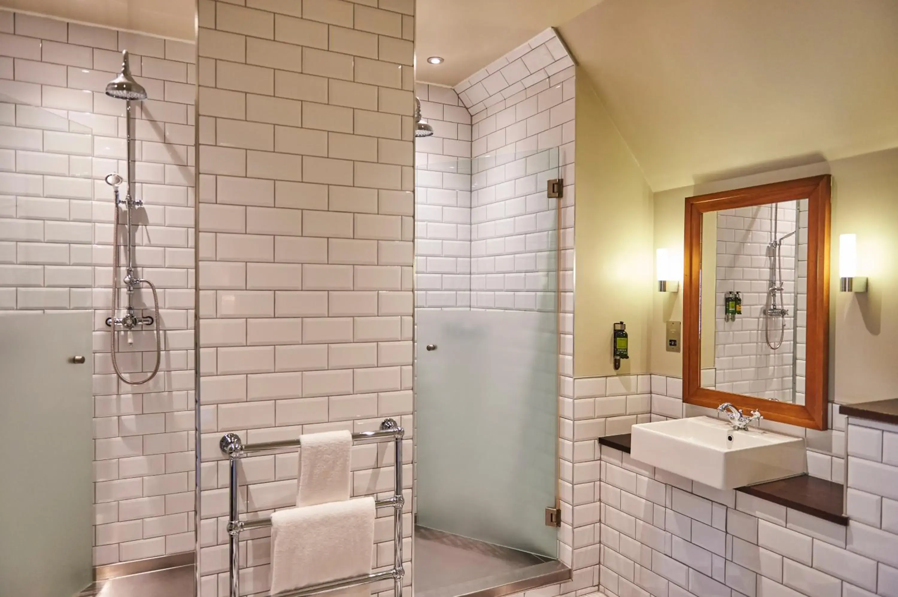 Bathroom in Hotel Du Vin Edinburgh Bathroom in Hotel Du Vin Edinburgh