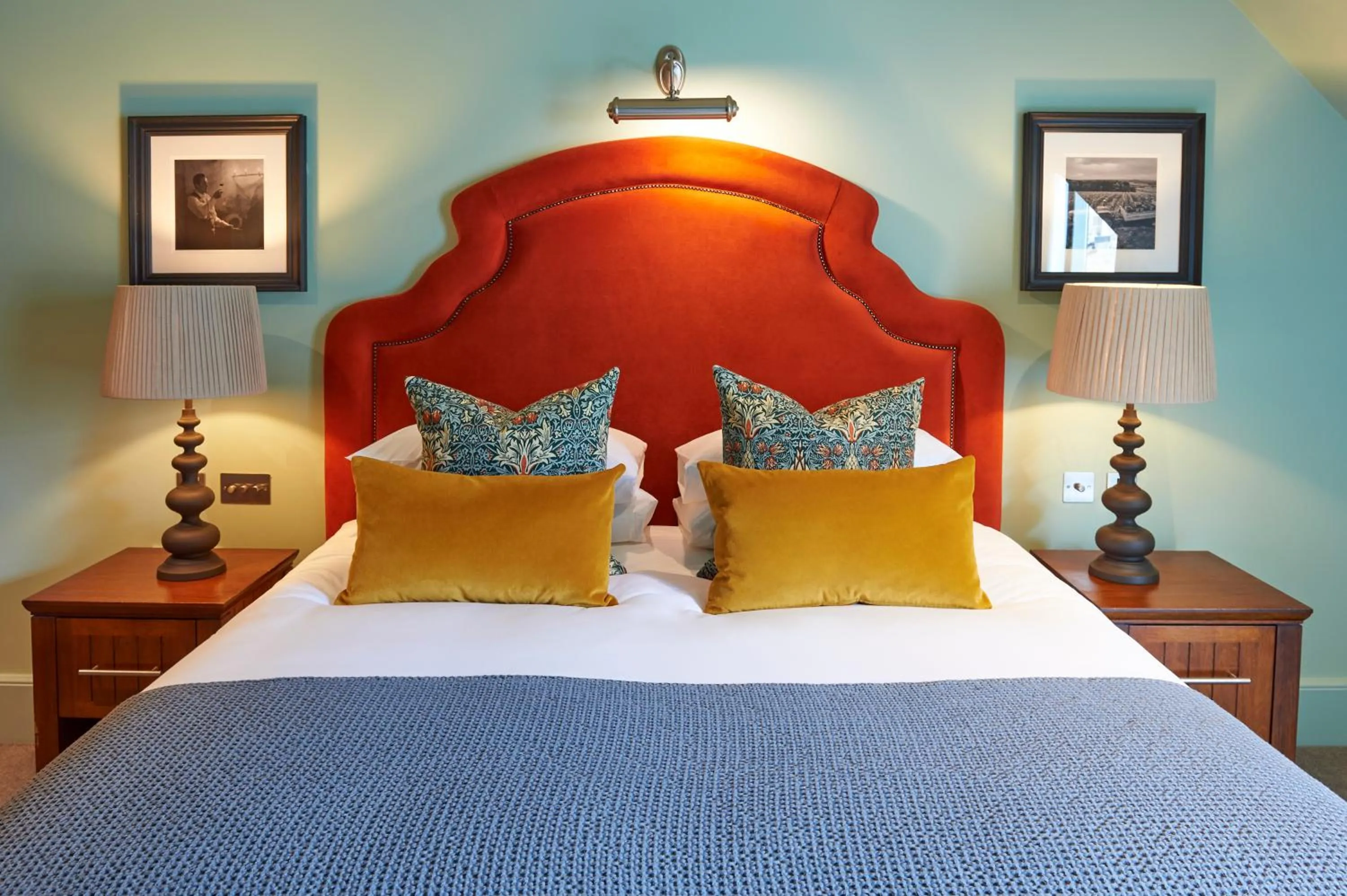 Bed in Hotel Du Vin Edinburgh