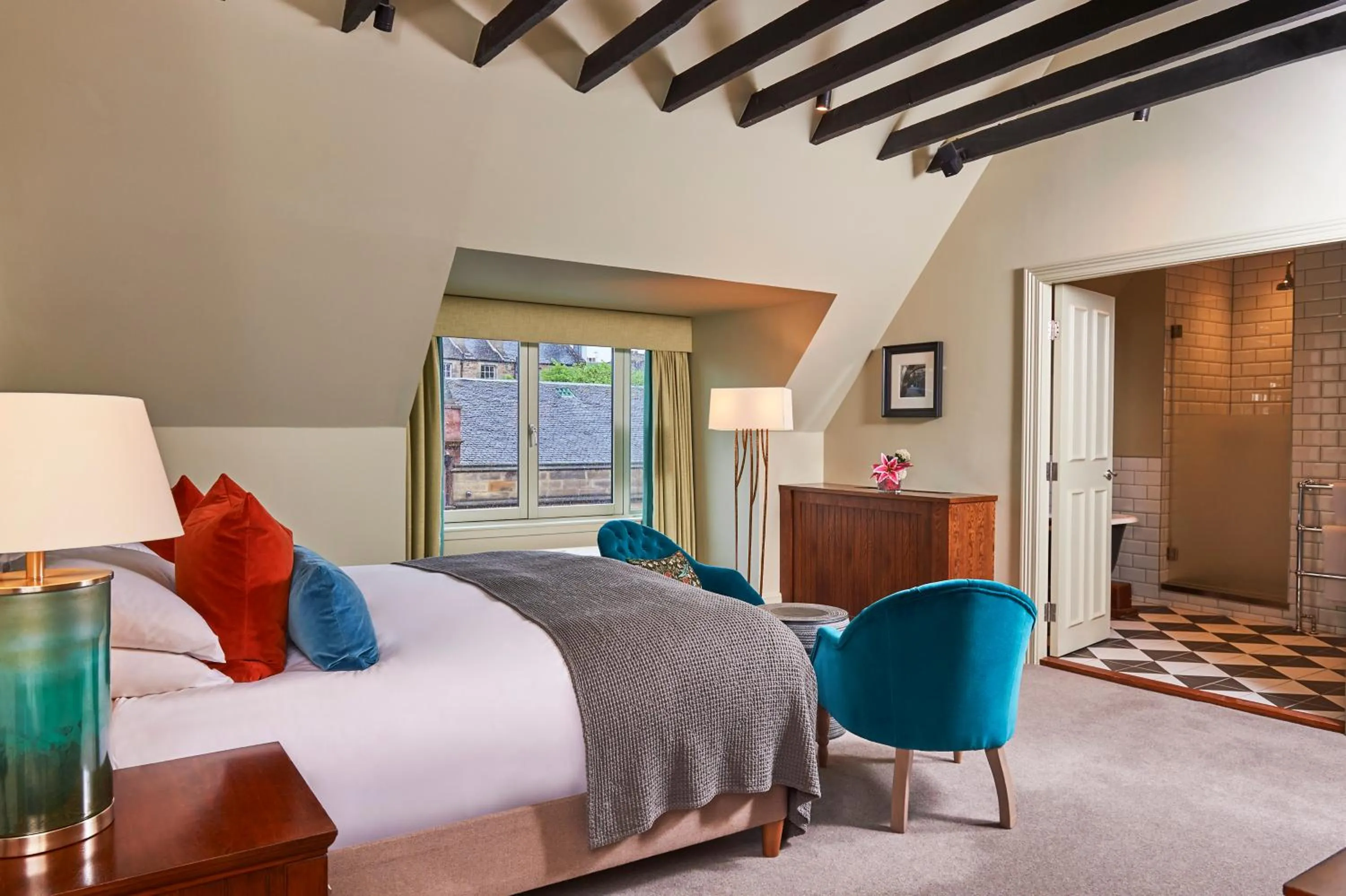 Bedroom, Bed in Hotel Du Vin Edinburgh