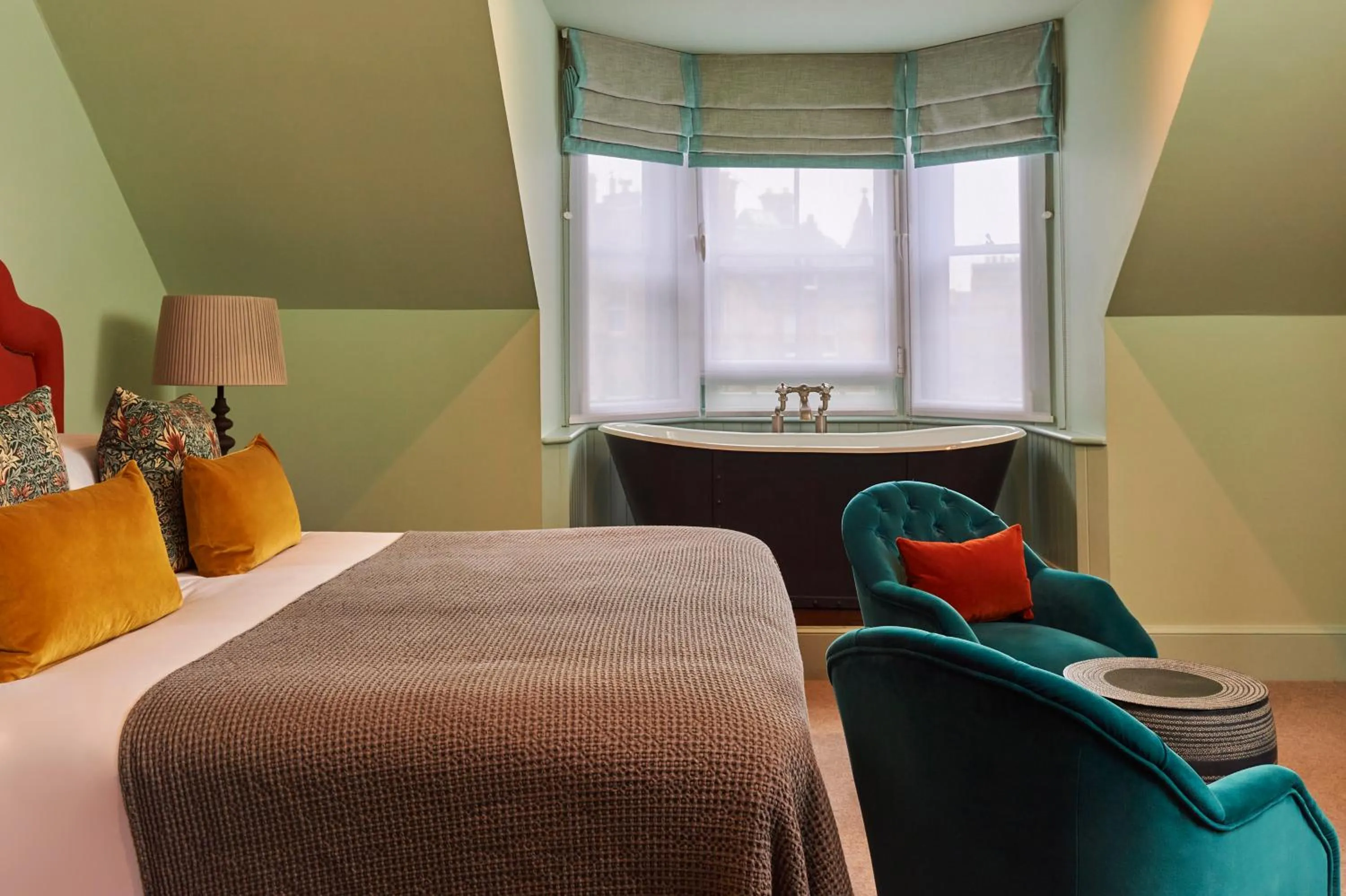 Bedroom, Bed in Hotel Du Vin Edinburgh