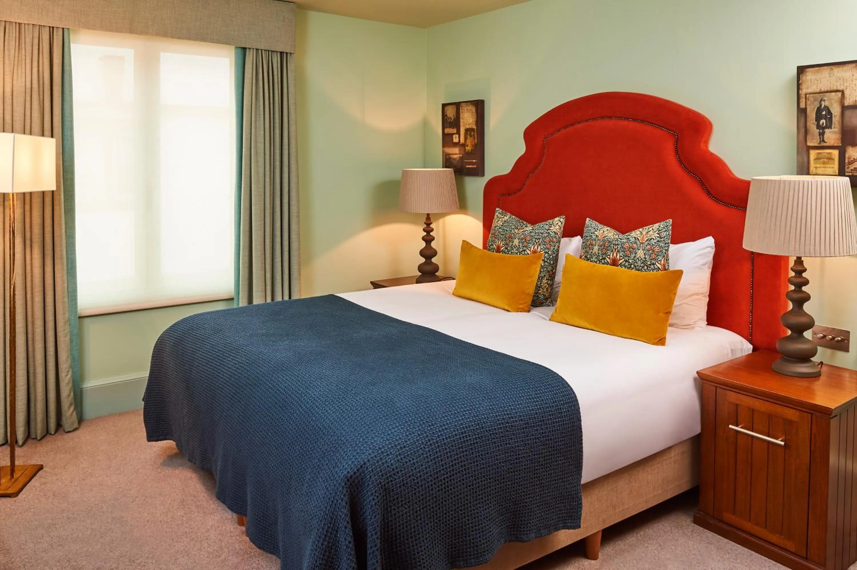 Bedroom, Bed in Hotel Du Vin Edinburgh