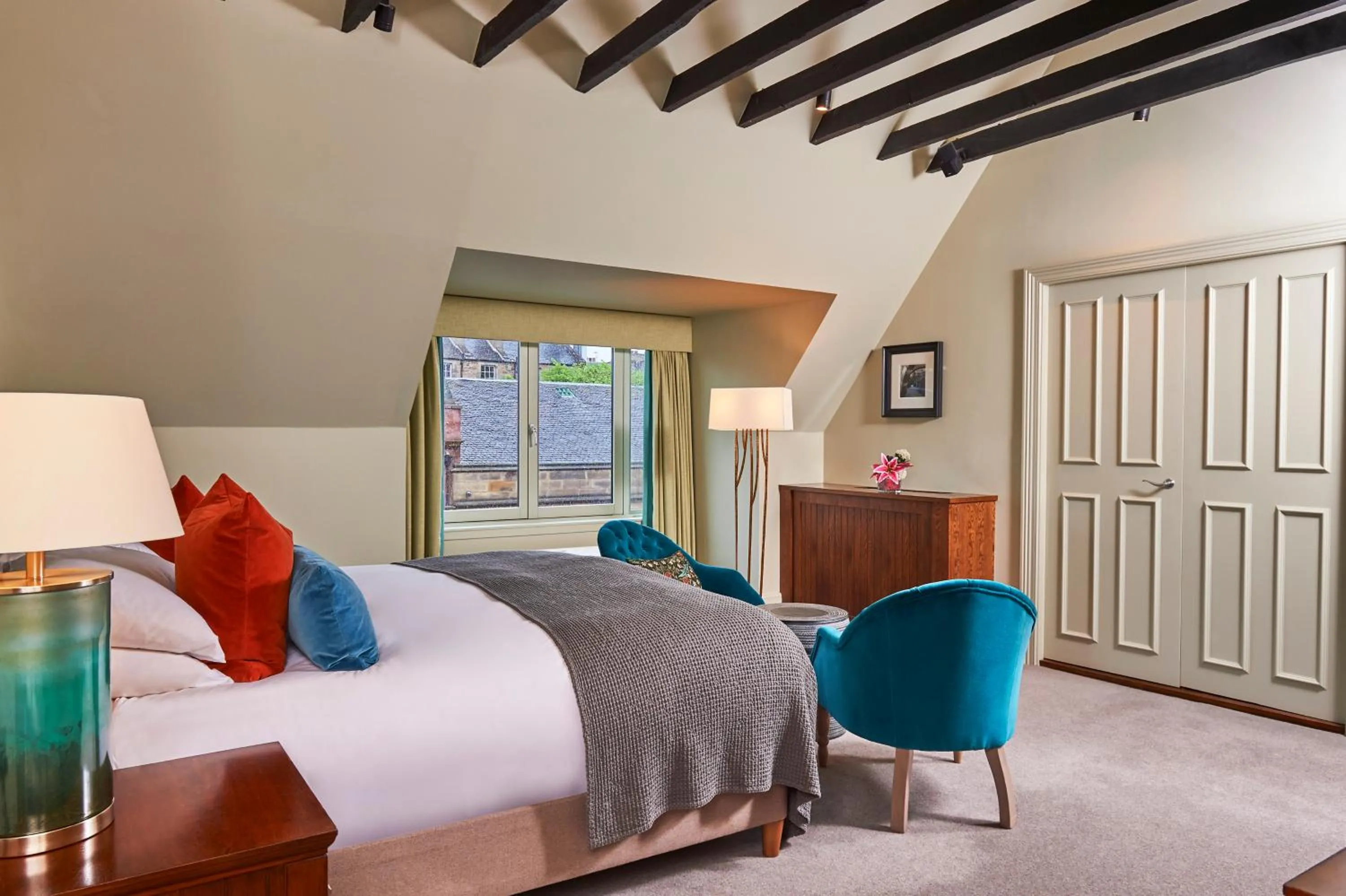 Bedroom, Bed in Hotel Du Vin Edinburgh