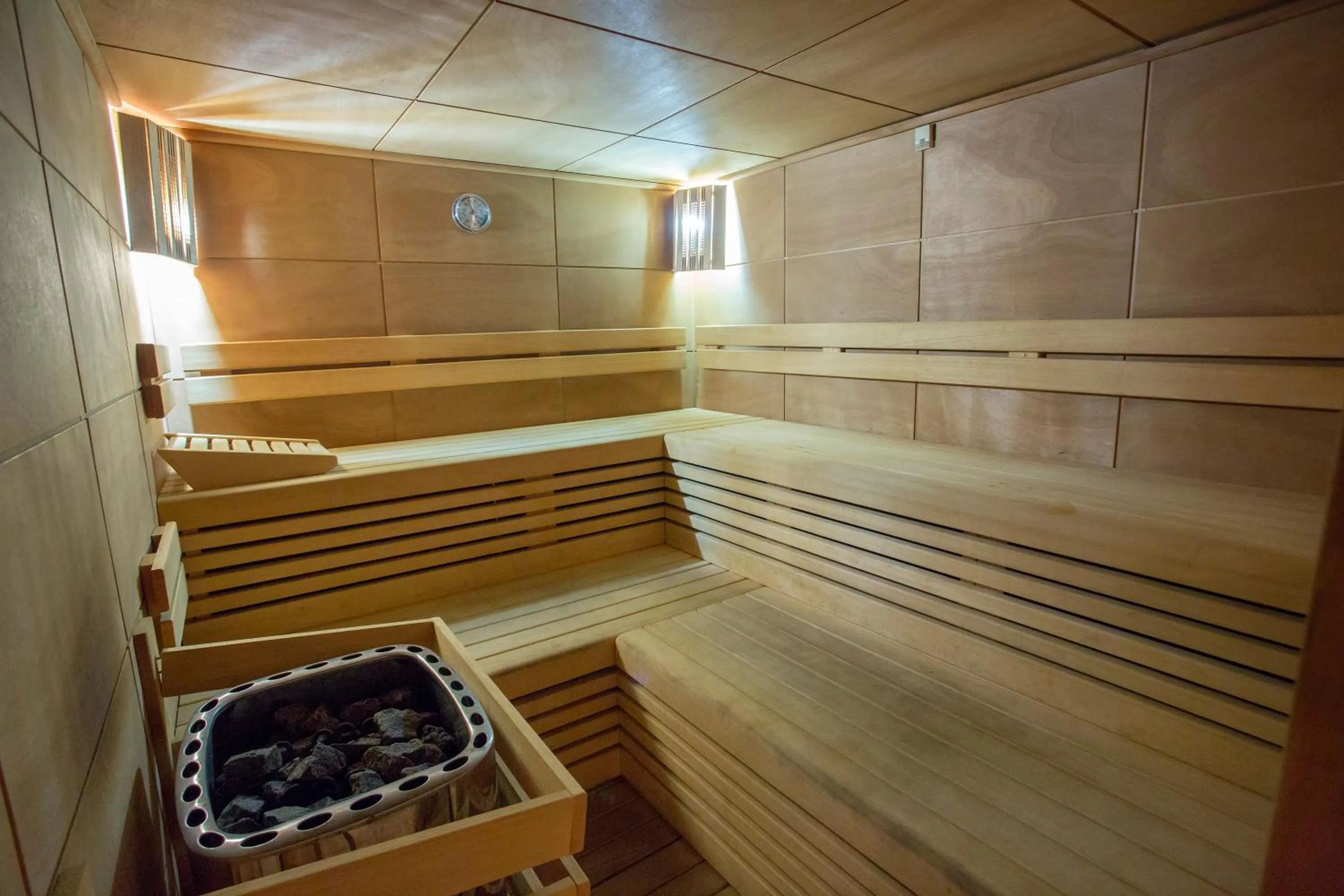 Sauna in Hipotels Gran Conil
