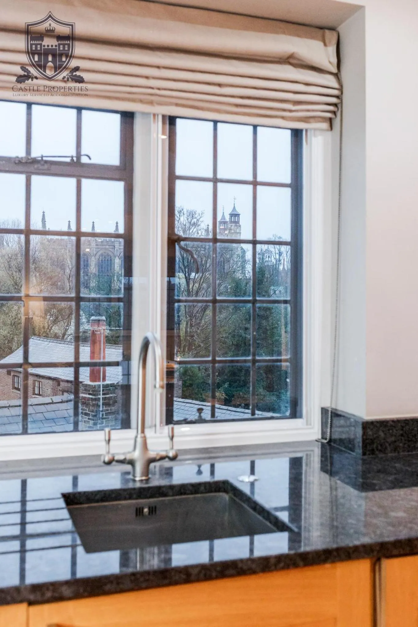 View (from property/room) in Castle Properties:Eton-The College