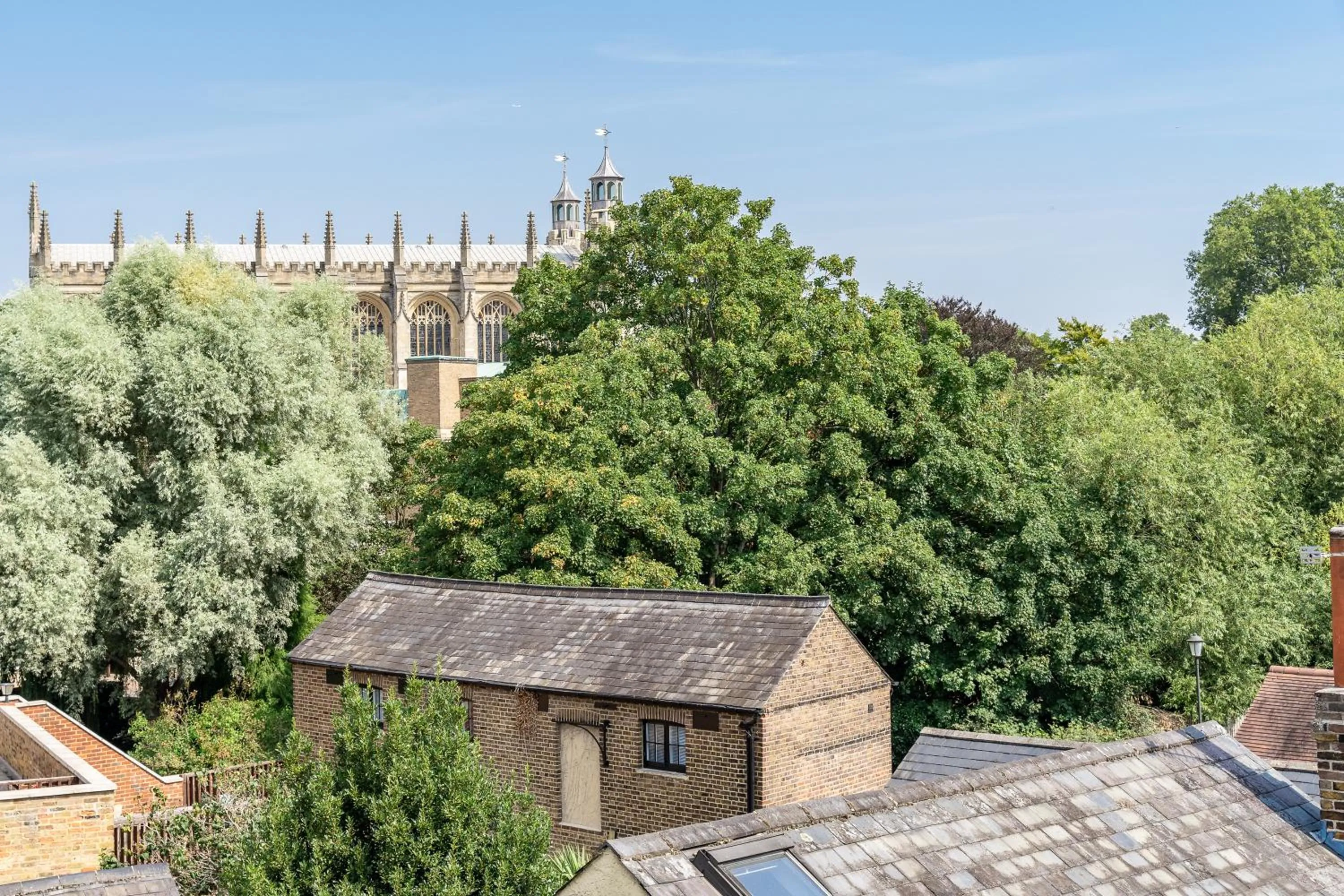 View (from property/room) in Castle Properties:Eton-The College