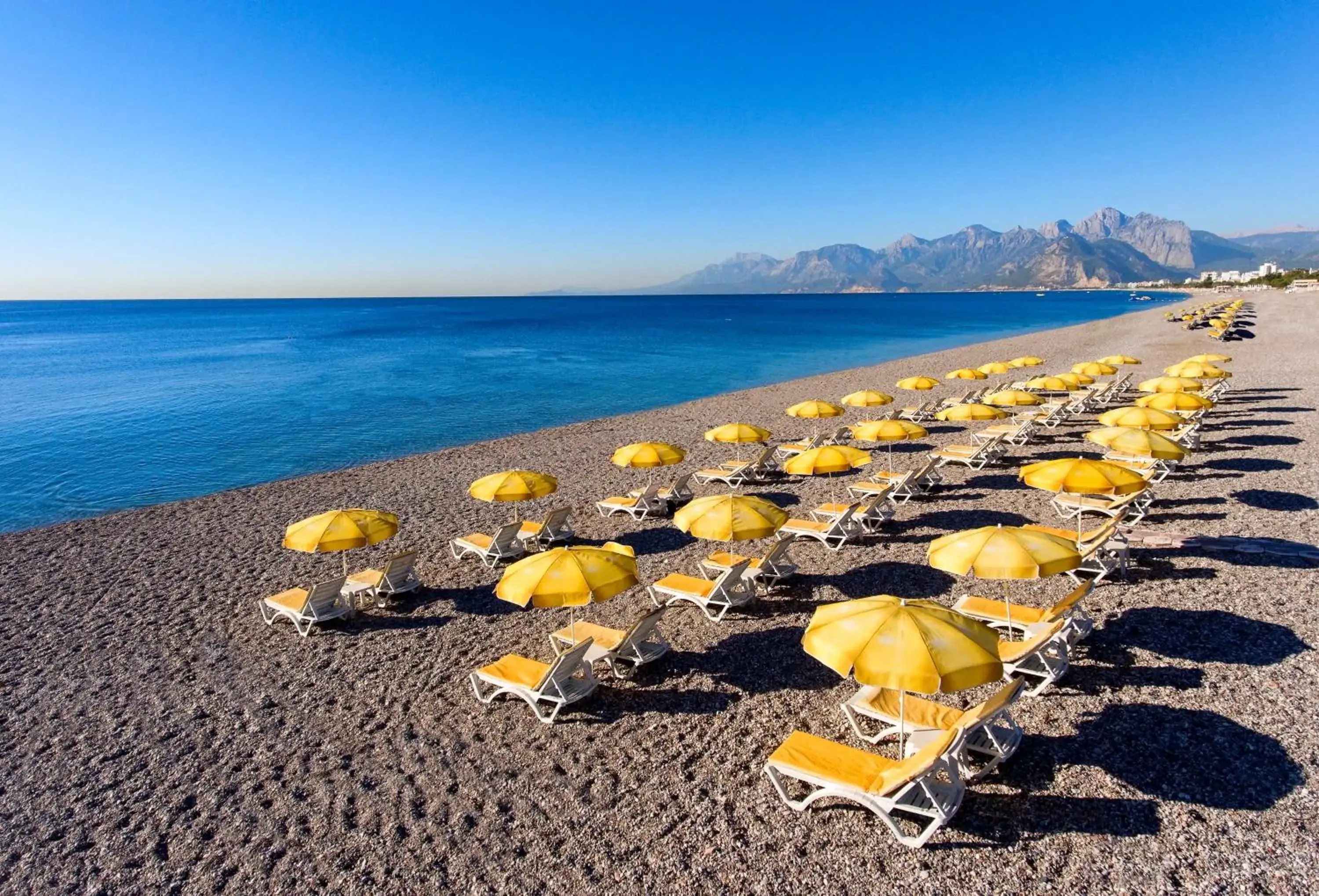 Beach in Özkaymak Falez Hotel