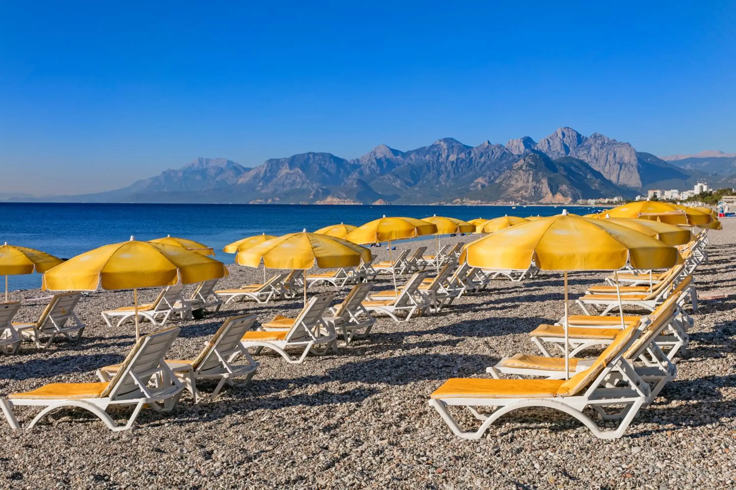 Beach in Özkaymak Falez Hotel