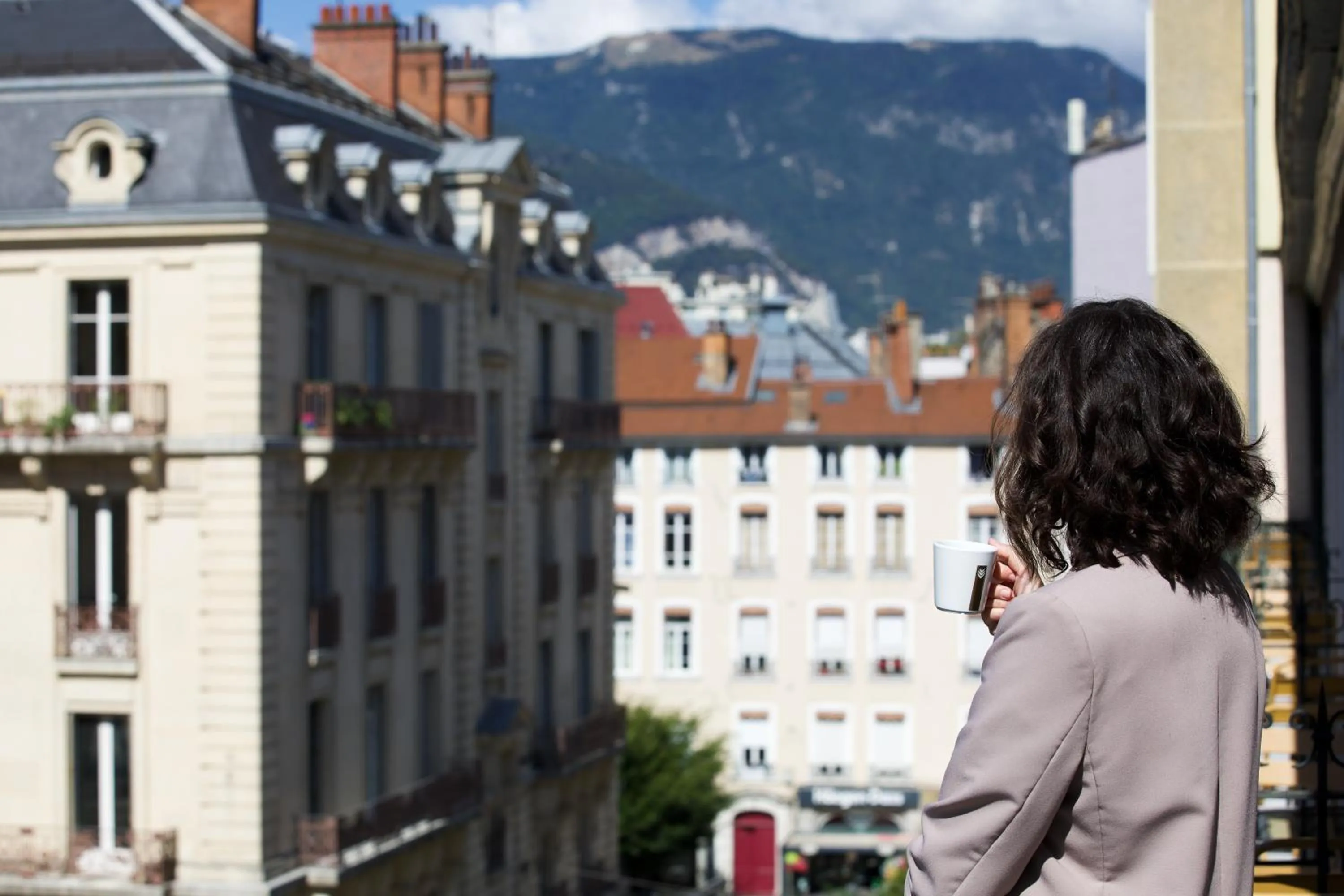 Mountain view in Le Grand Hôtel Grenoble, BW Premier Collection by Best Western