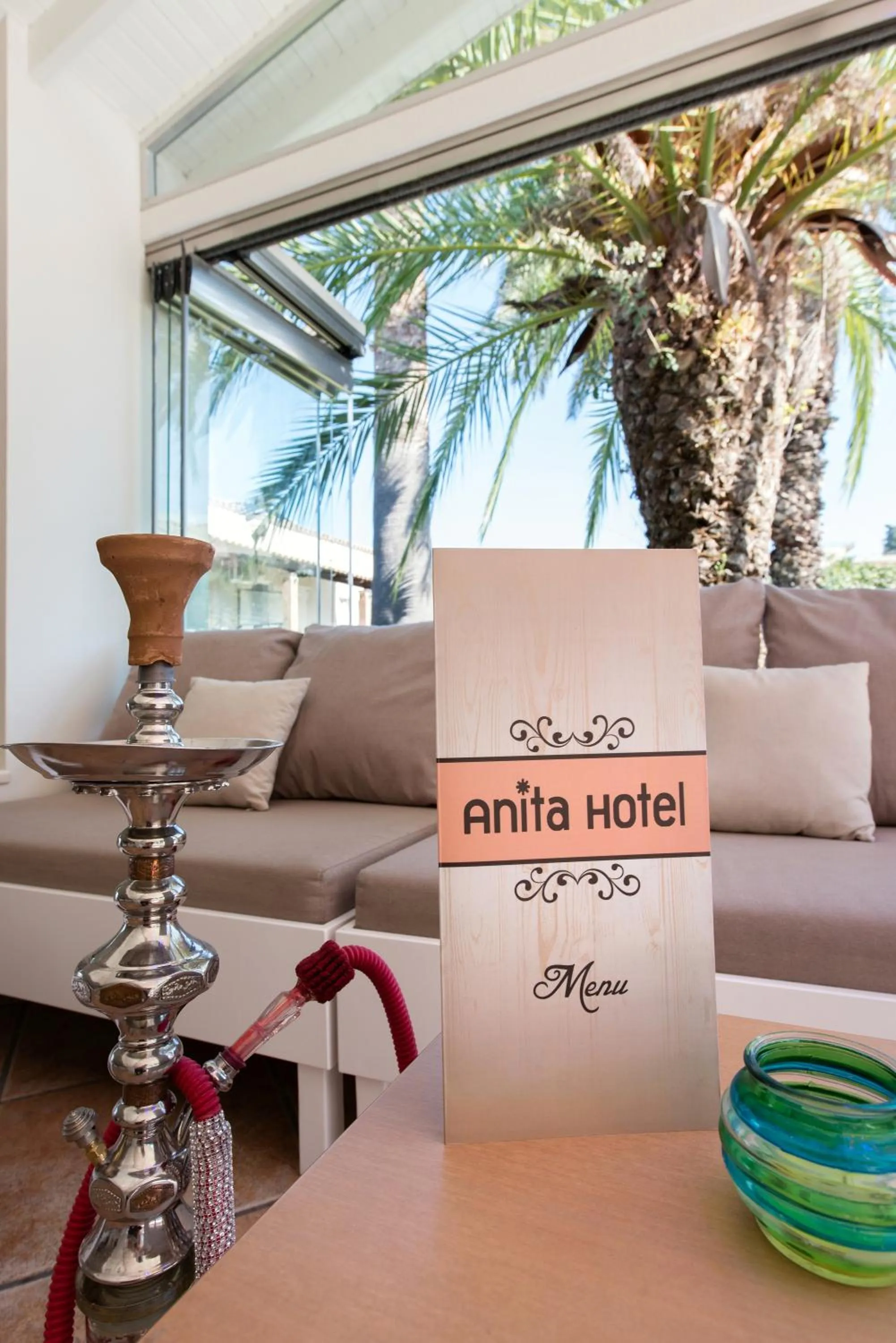 Text overlay in Anita