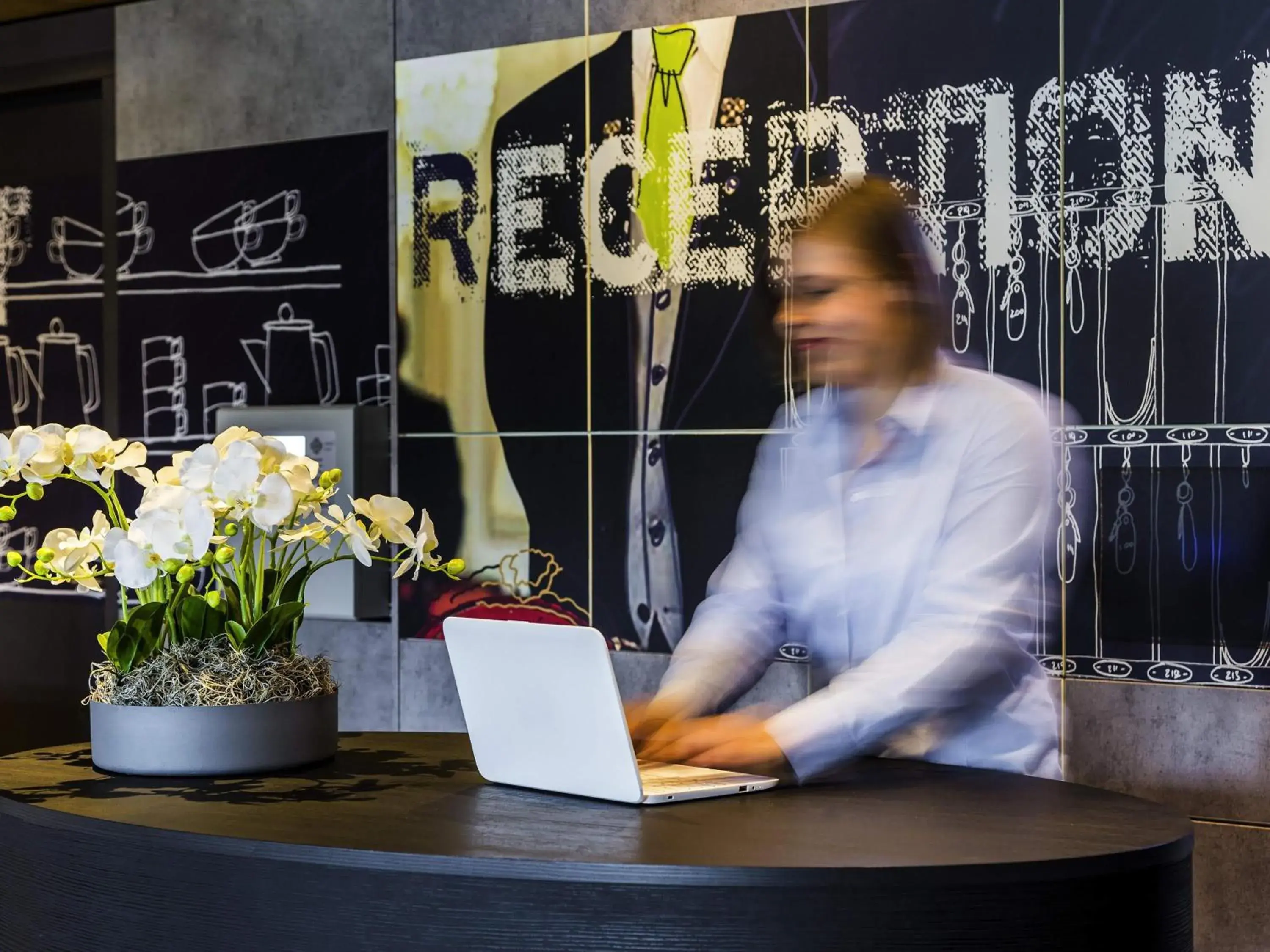 Lounge or bar in ibis budget Stein Maastricht Lounge or bar in ibis budget Stein Maastricht