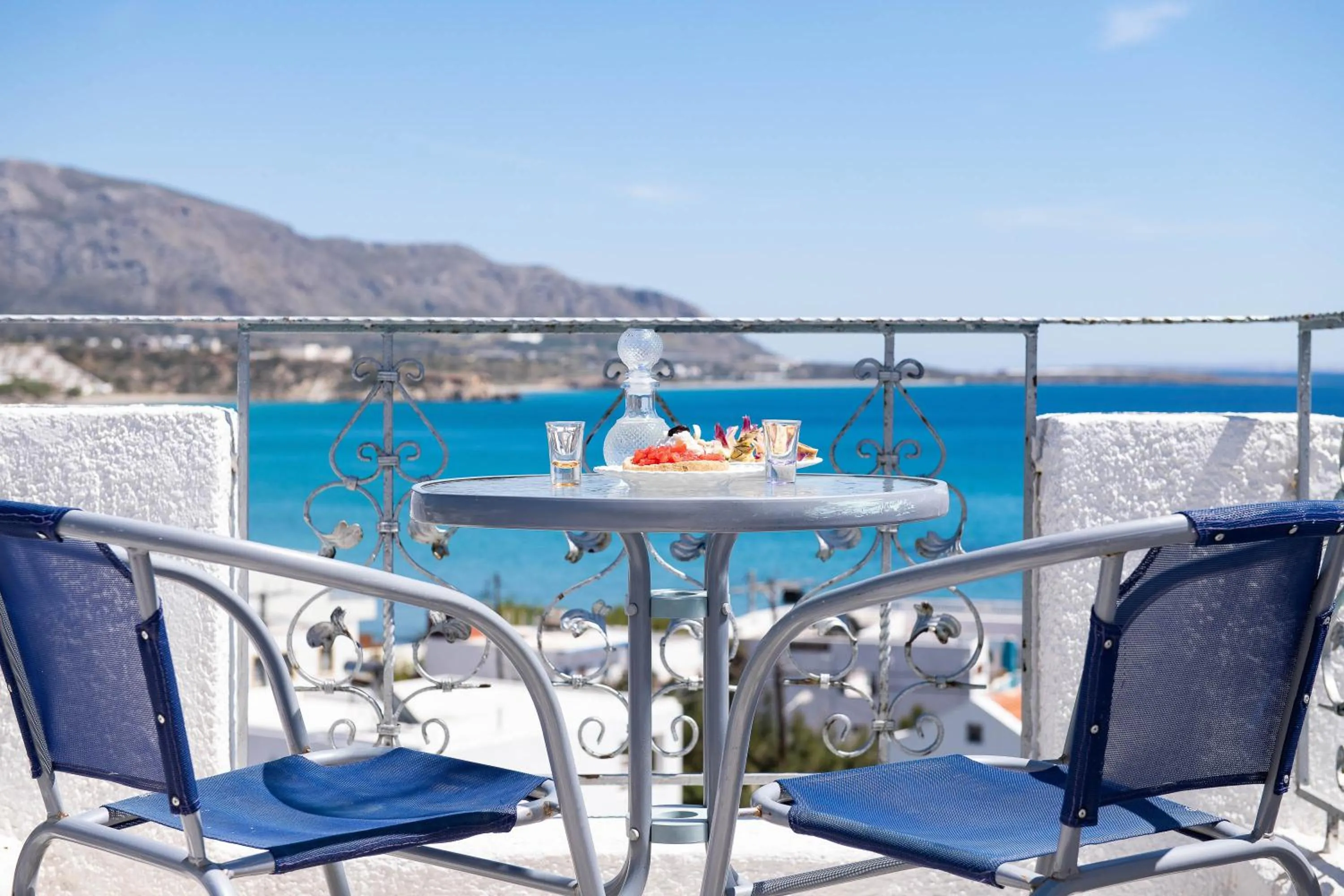 Patio in Afroditi Apartments