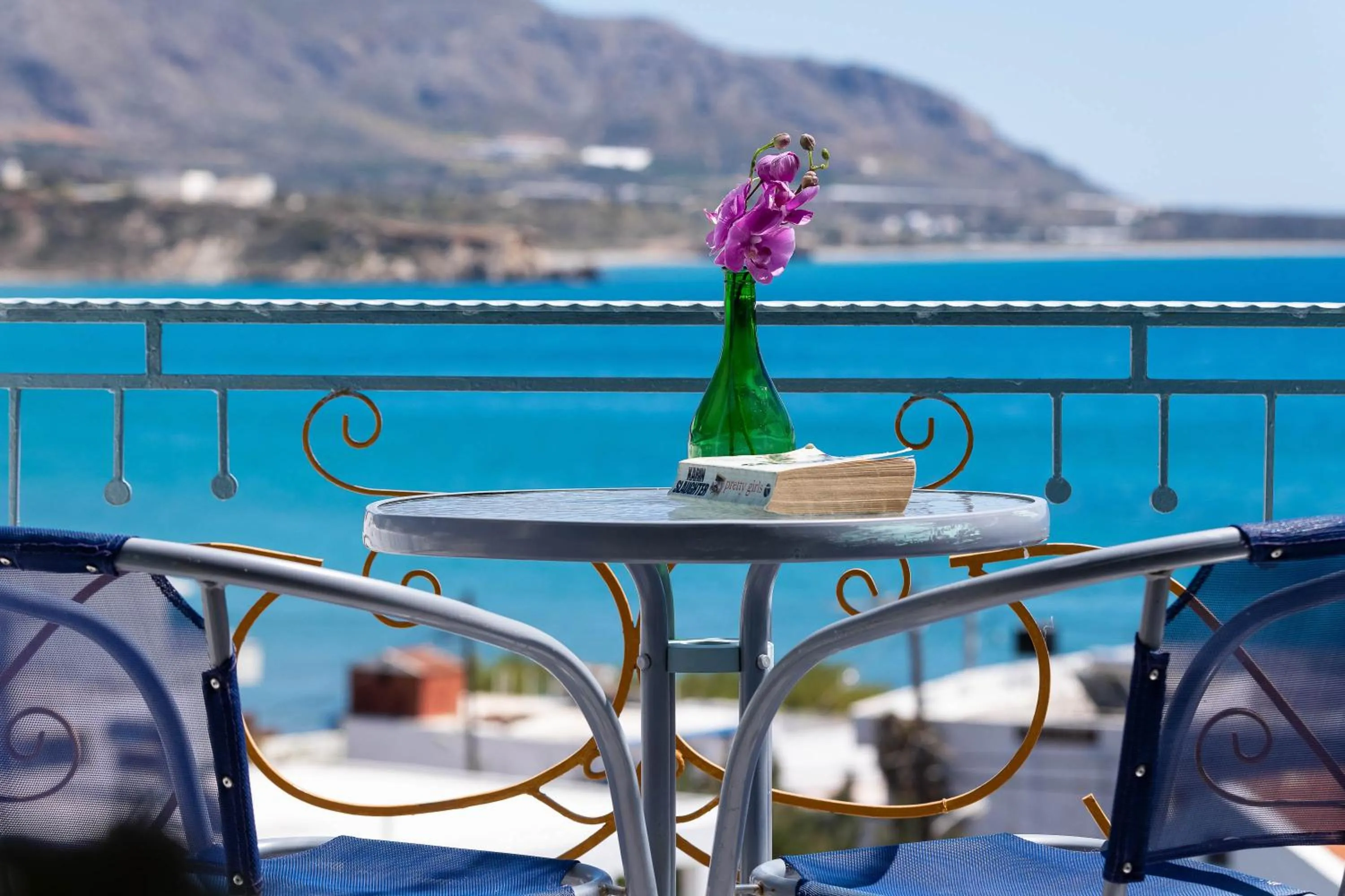 Patio in Afroditi Apartments