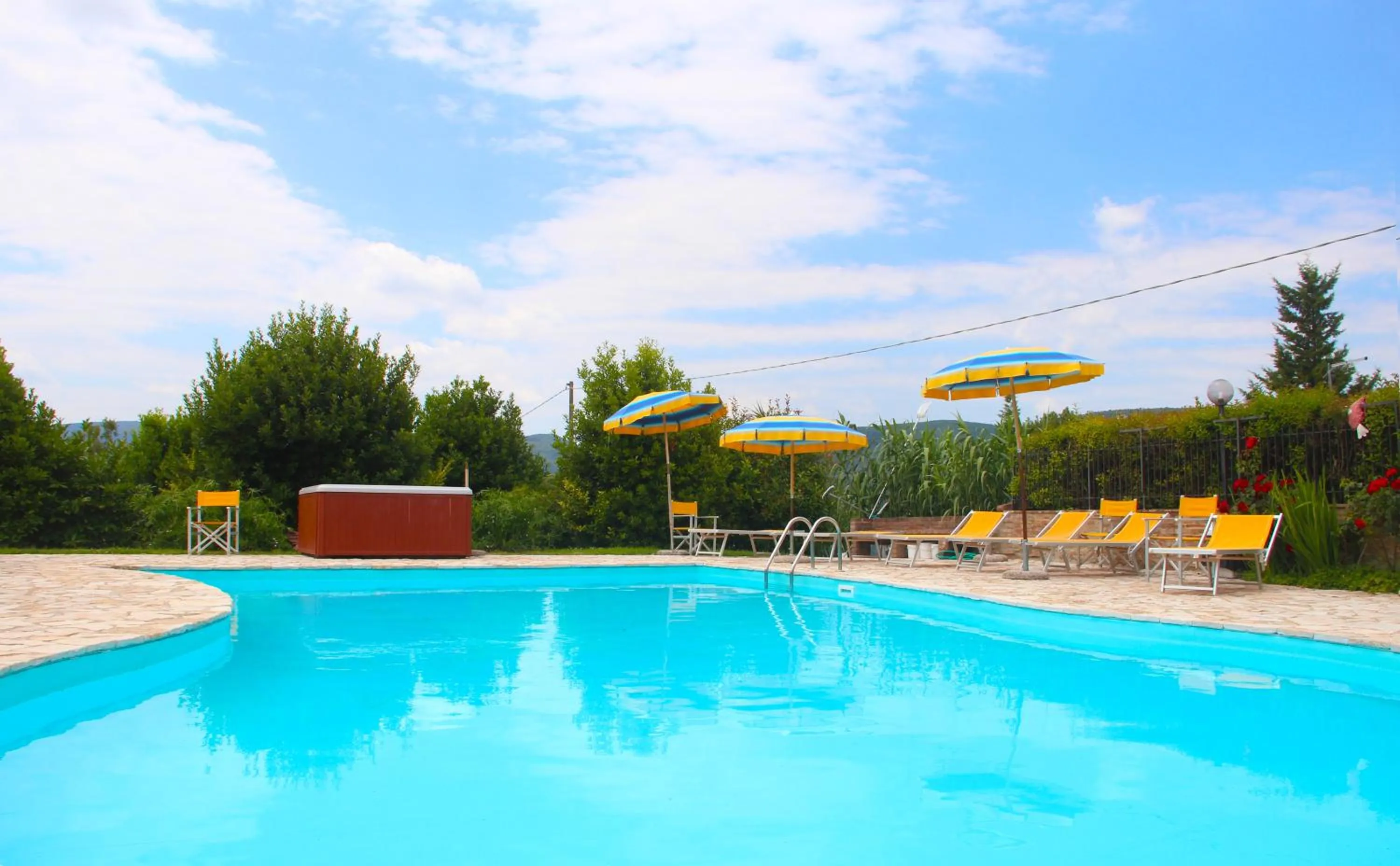 Swimming pool in Casa Di Campagna In Toscana