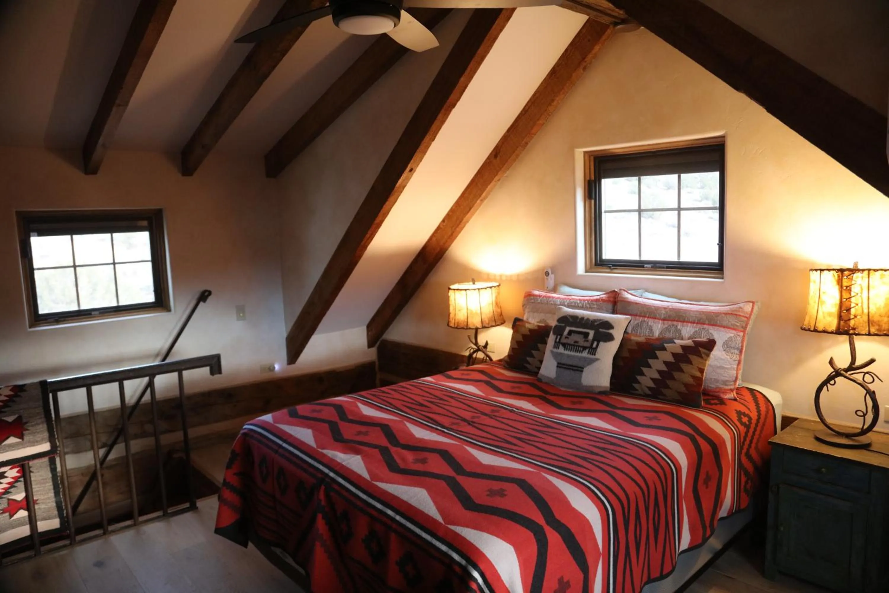 Decorative detail, Bed in Canyon Of The Ancients Guest Ranch