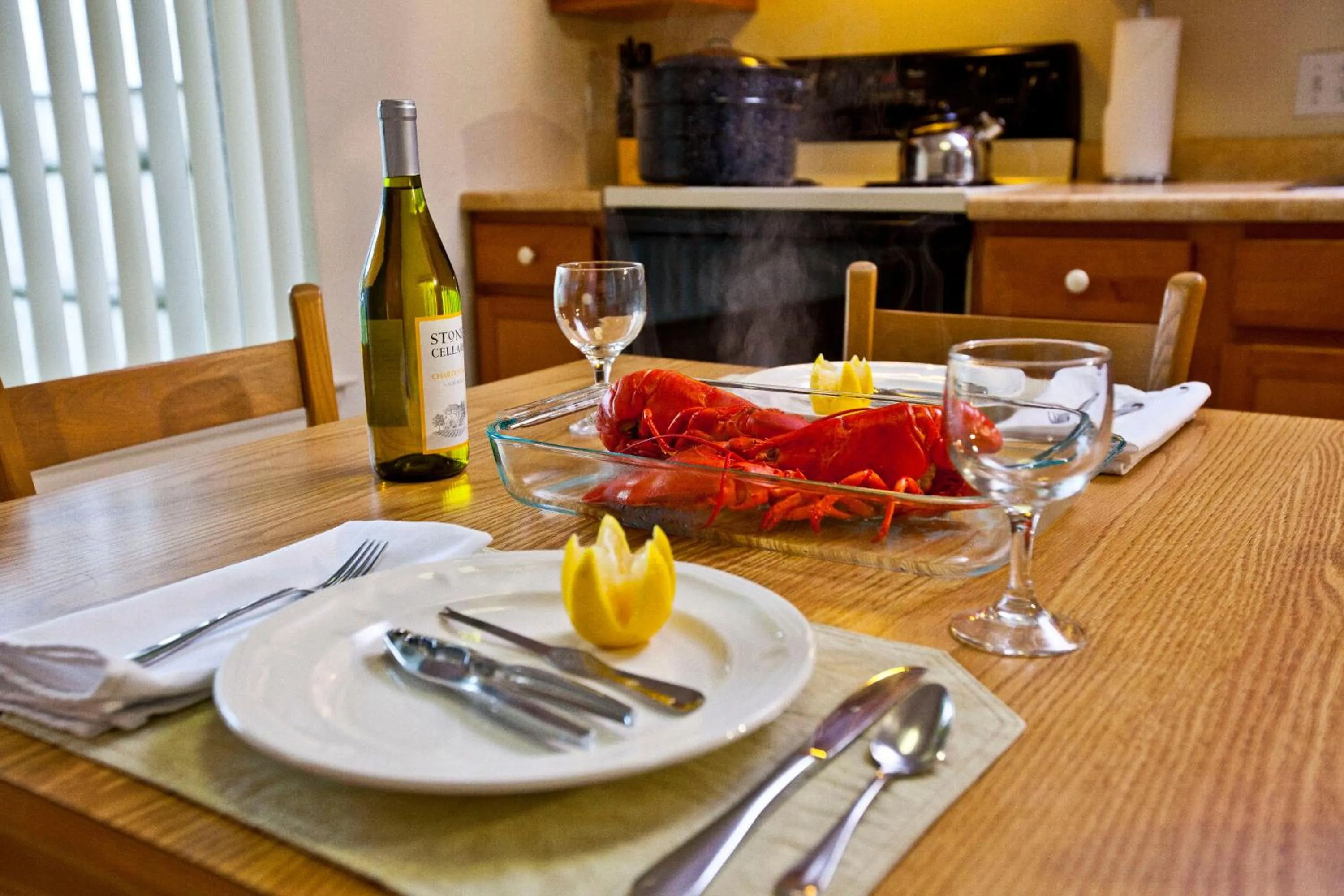 Dining area in Brewster Green Resort