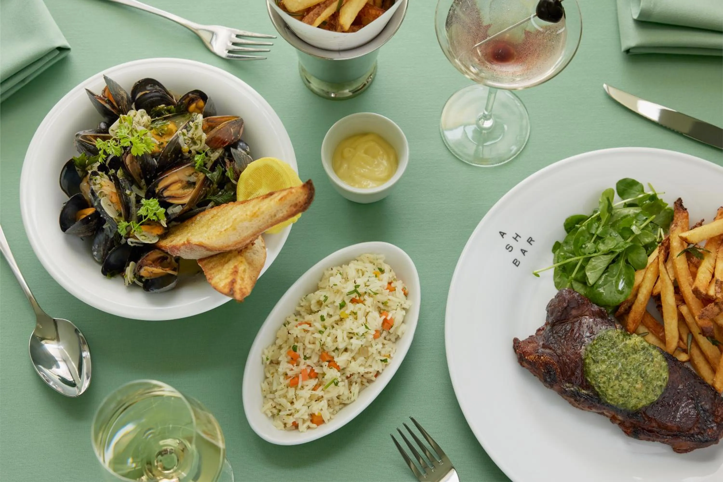 Restaurant/places to eat in The Siren Hotel, an Ash Hotel