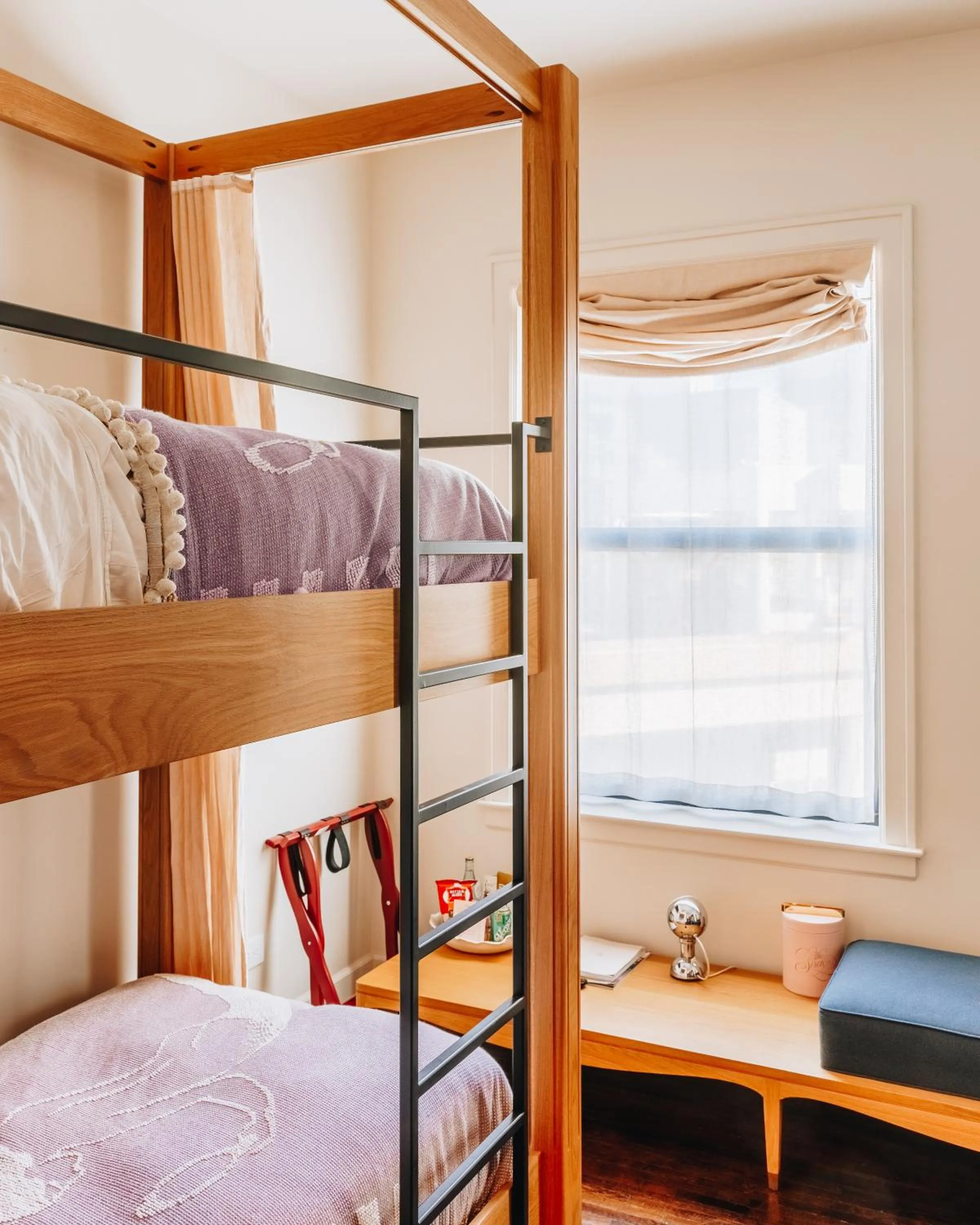 Bedroom, Bed in The Siren Hotel, an Ash Hotel