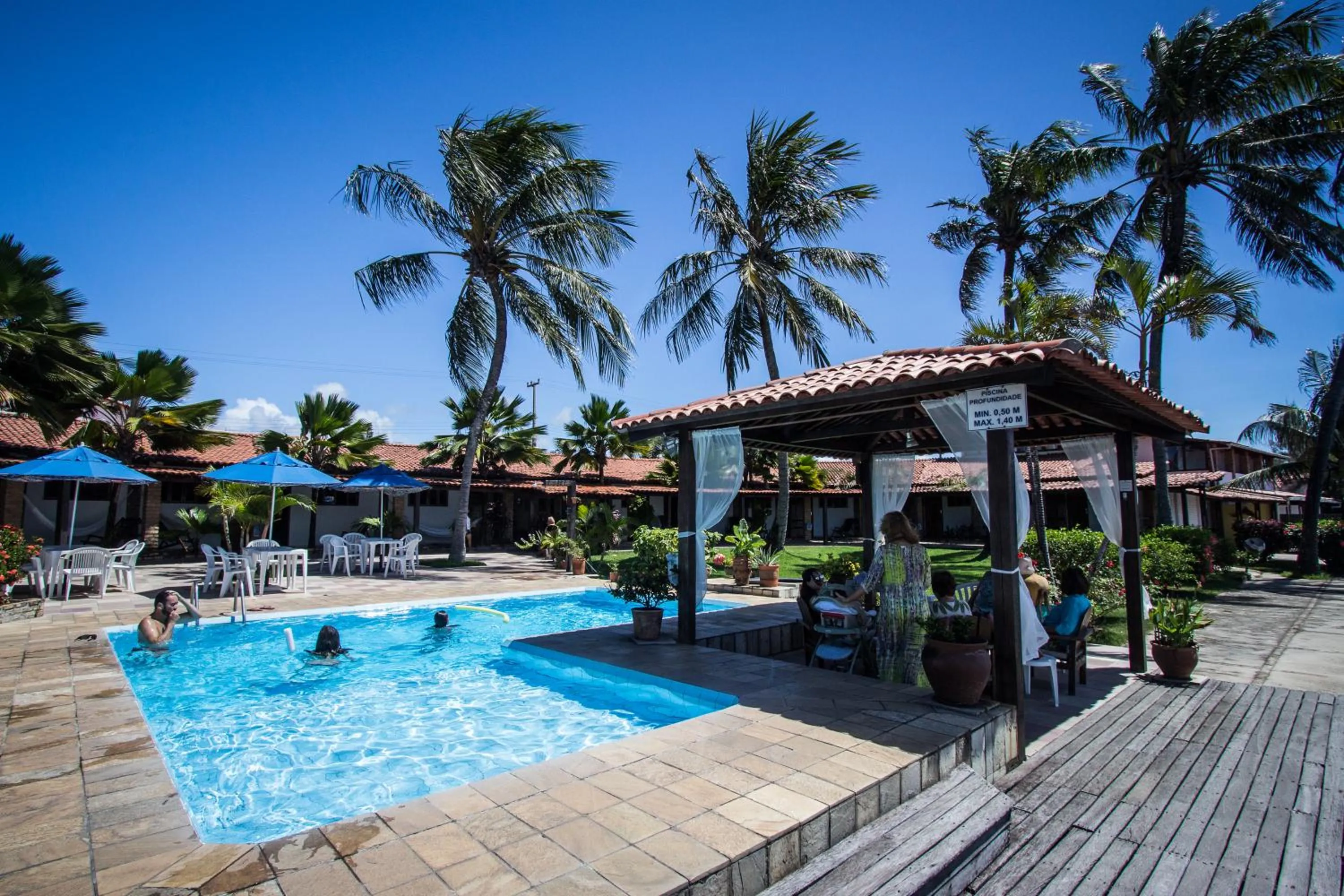 Balcony/Terrace in Pousada Villa do Sol