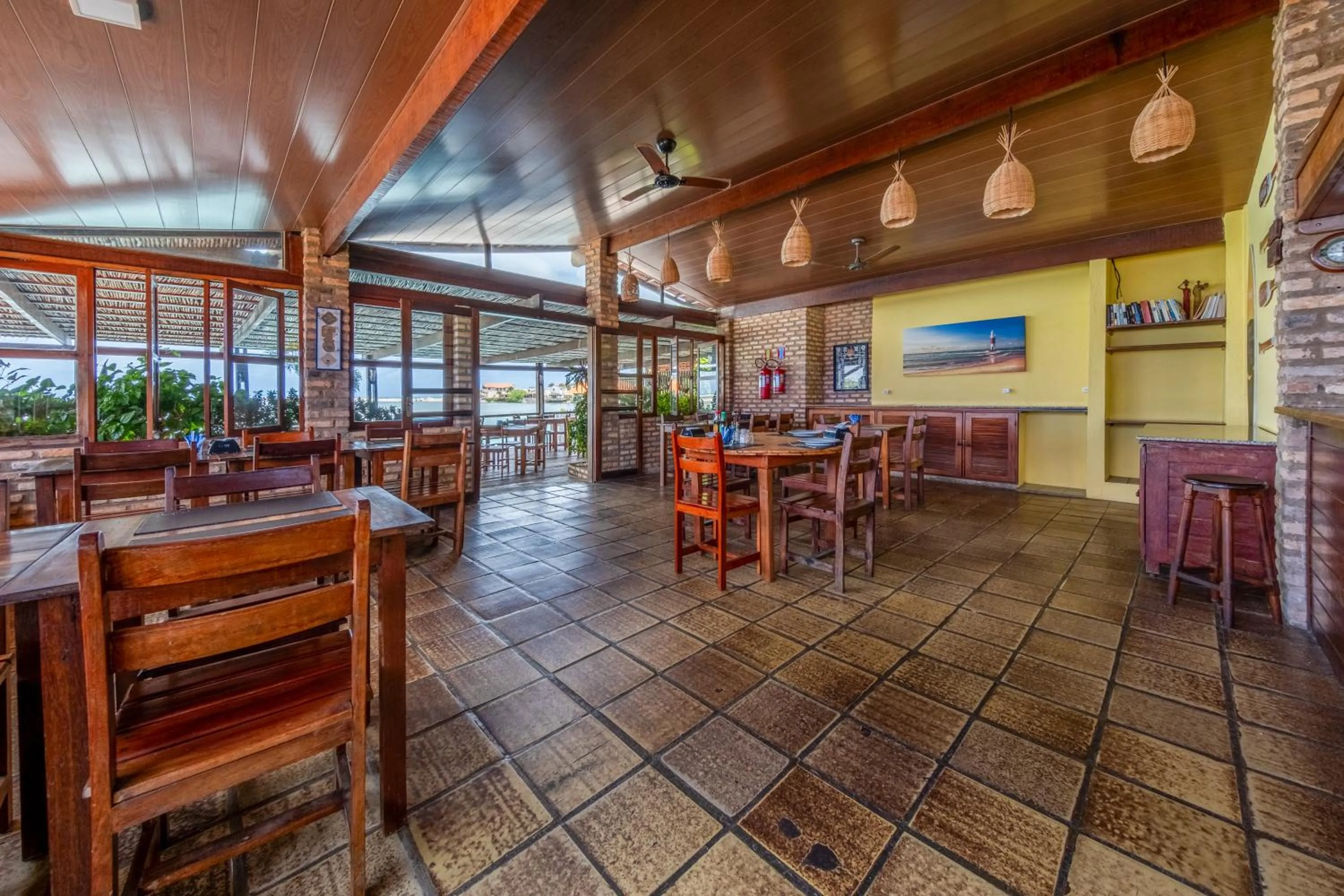 Restaurant/places to eat in Pousada Villa do Sol