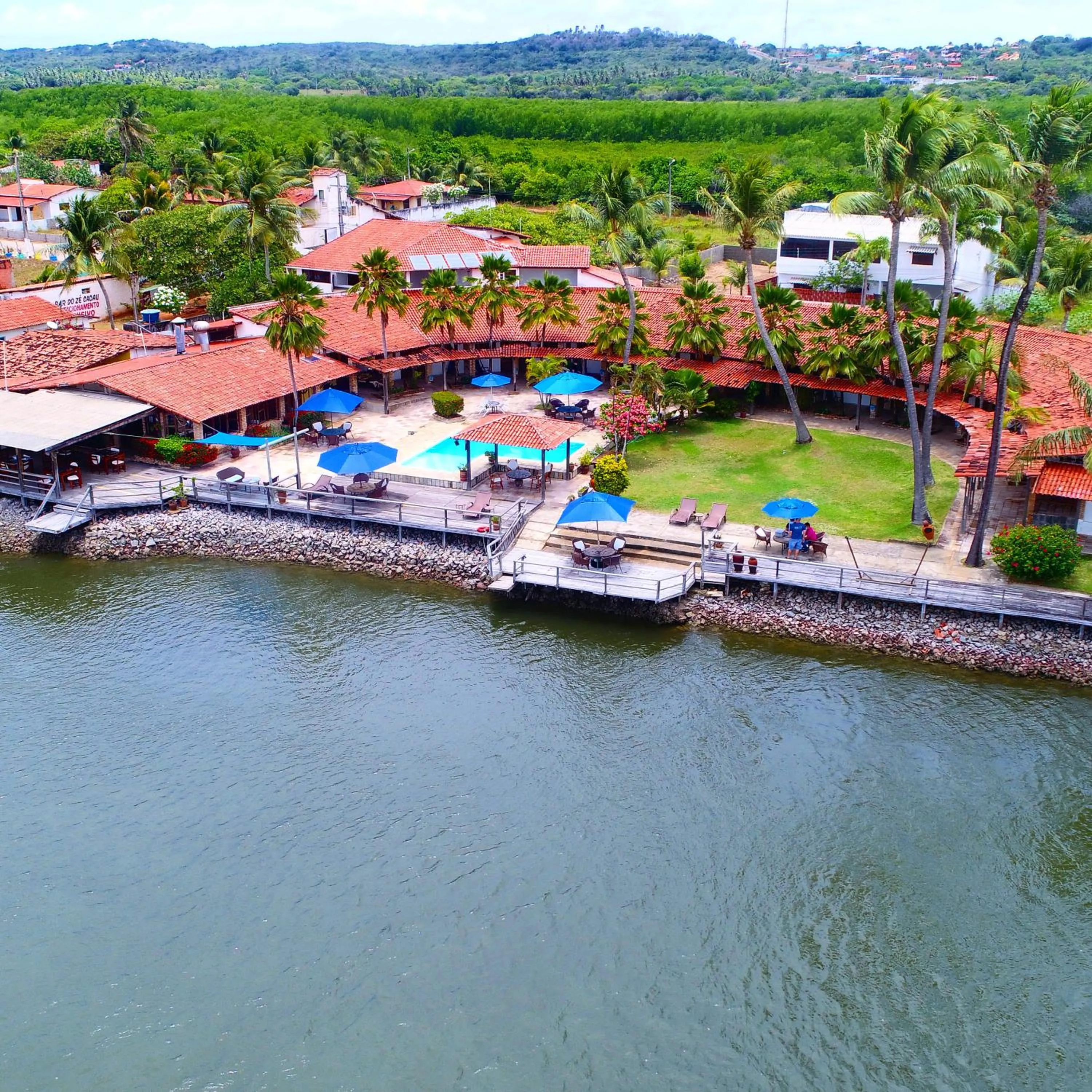 Bird's eye view in Pousada Villa do Sol