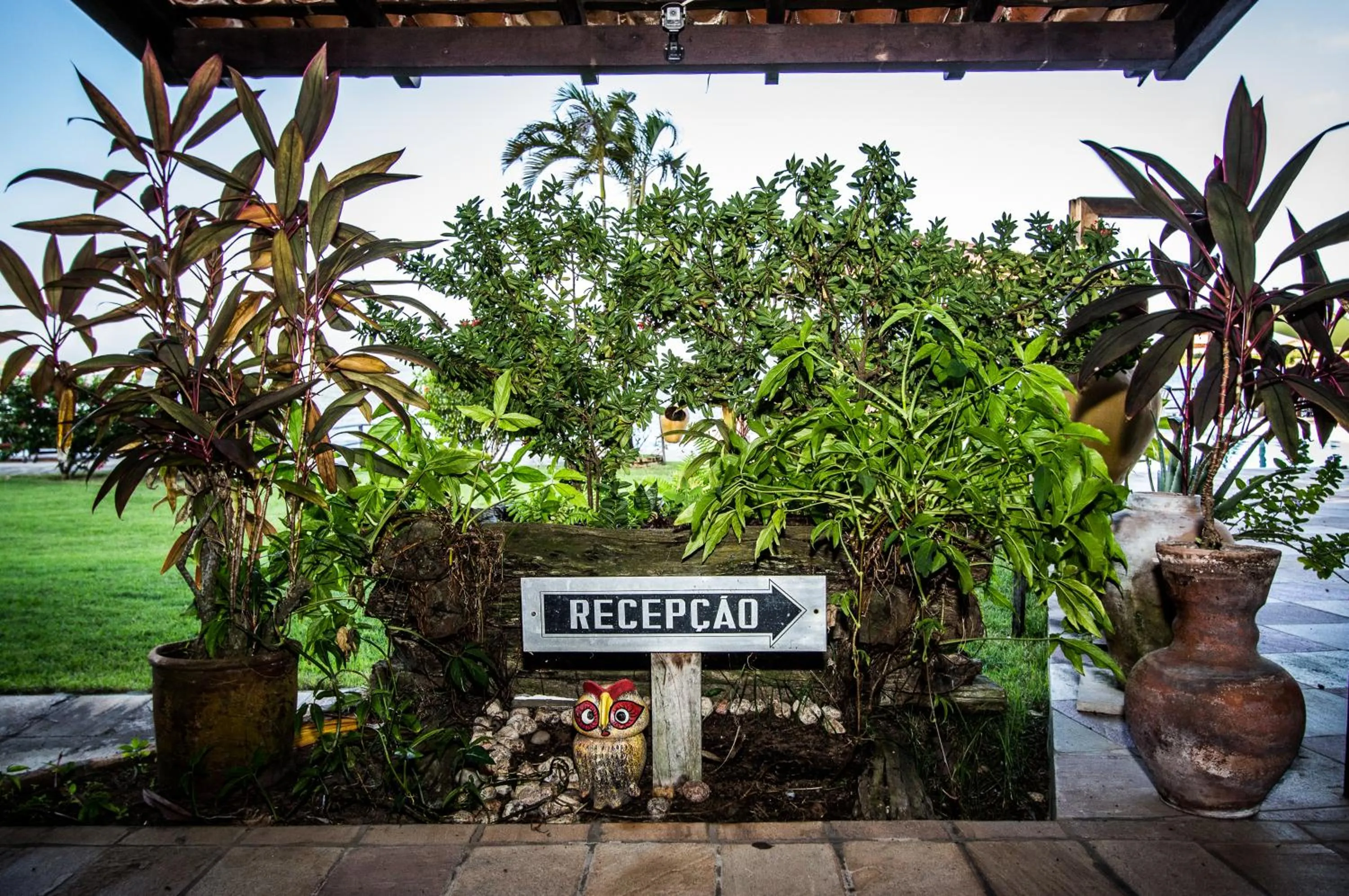 Lobby or reception in Pousada Villa do Sol