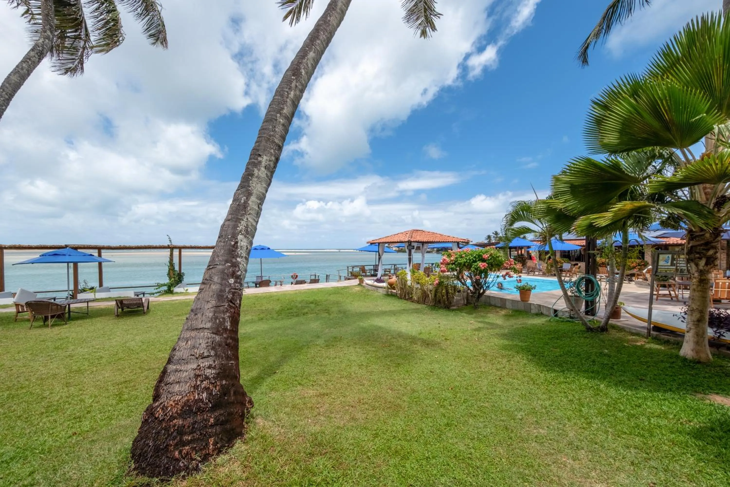 Garden view in Pousada Villa do Sol