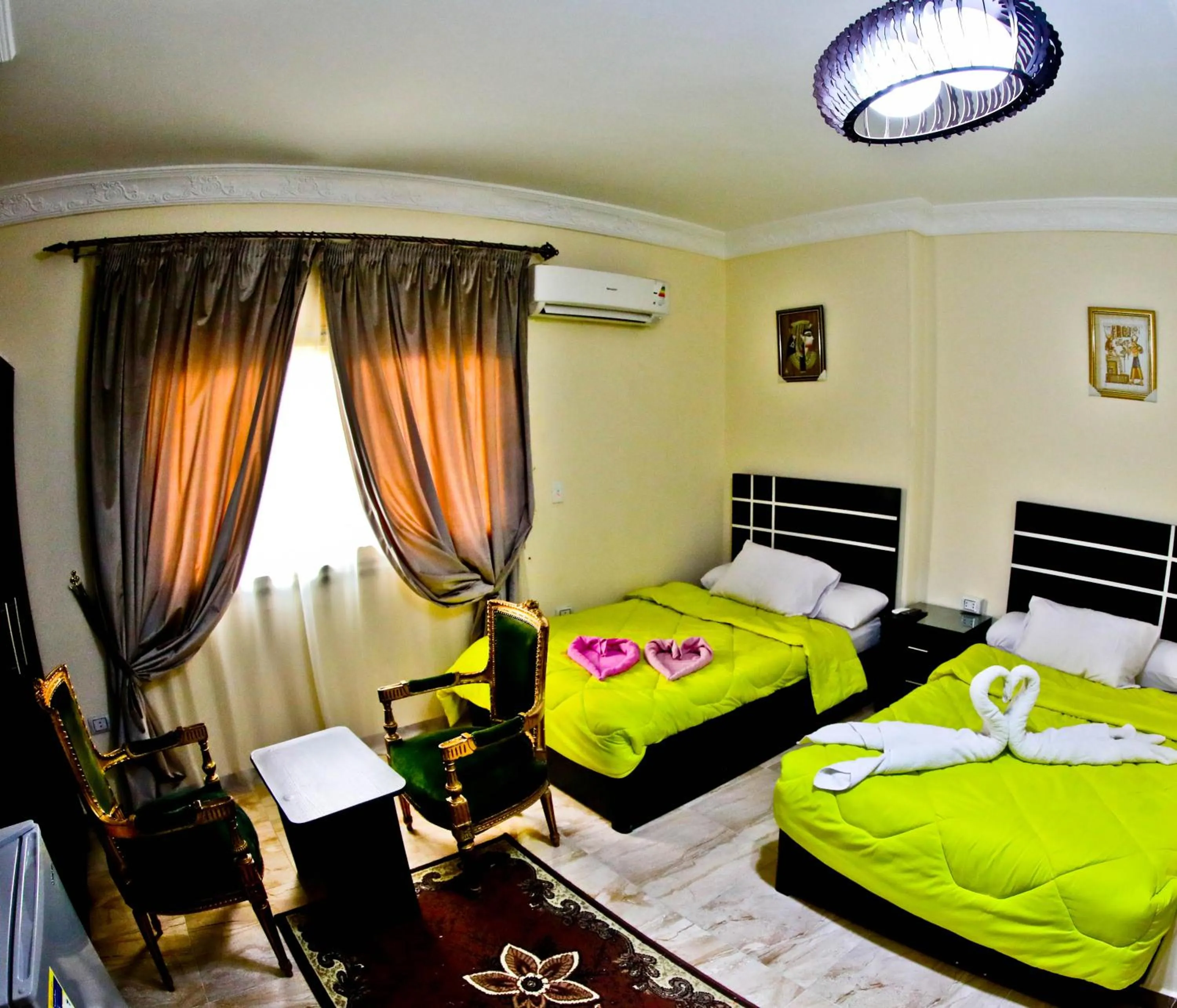 Bed in Makadi Pyramids View