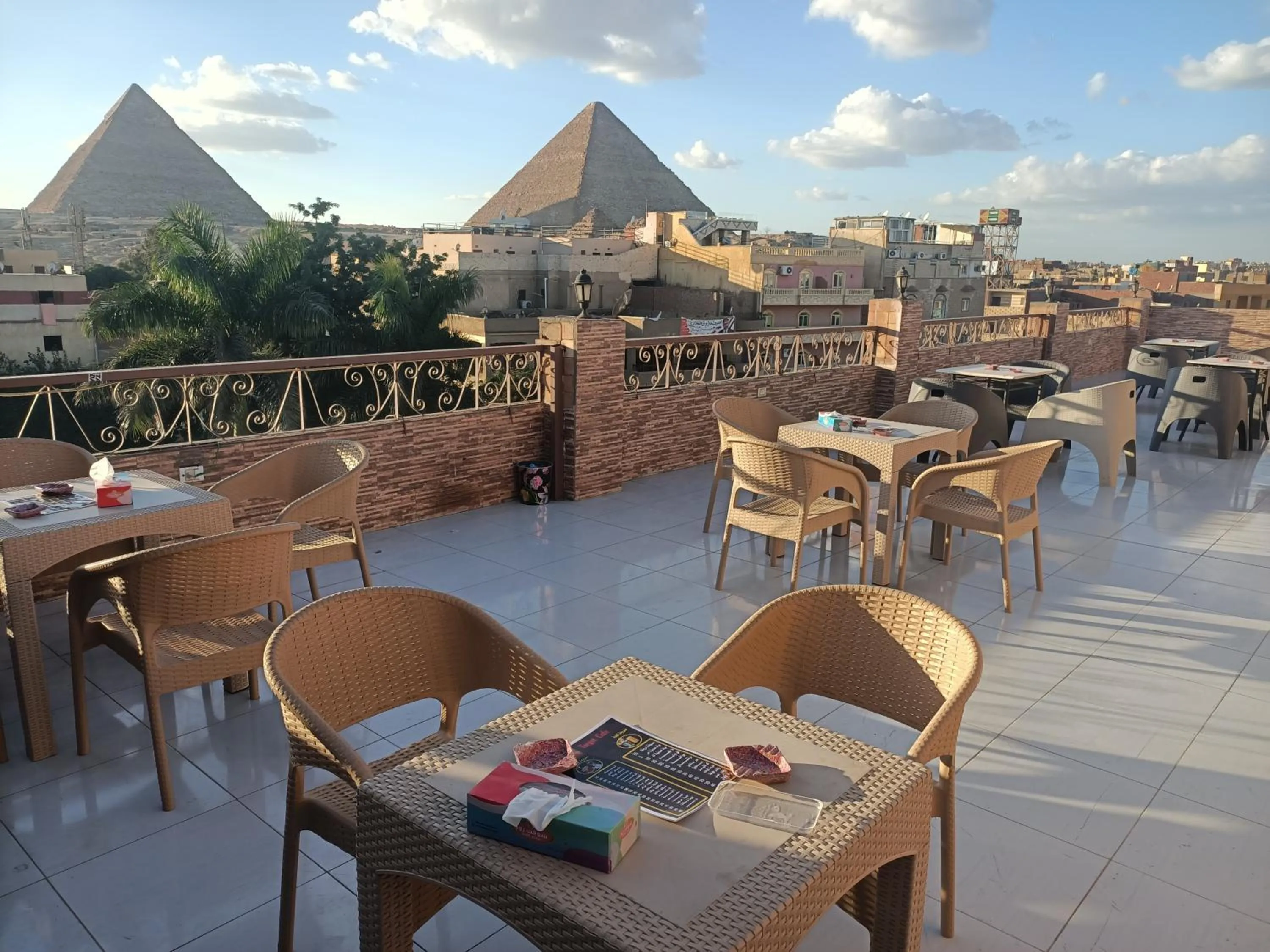 Patio in Makadi Pyramids View