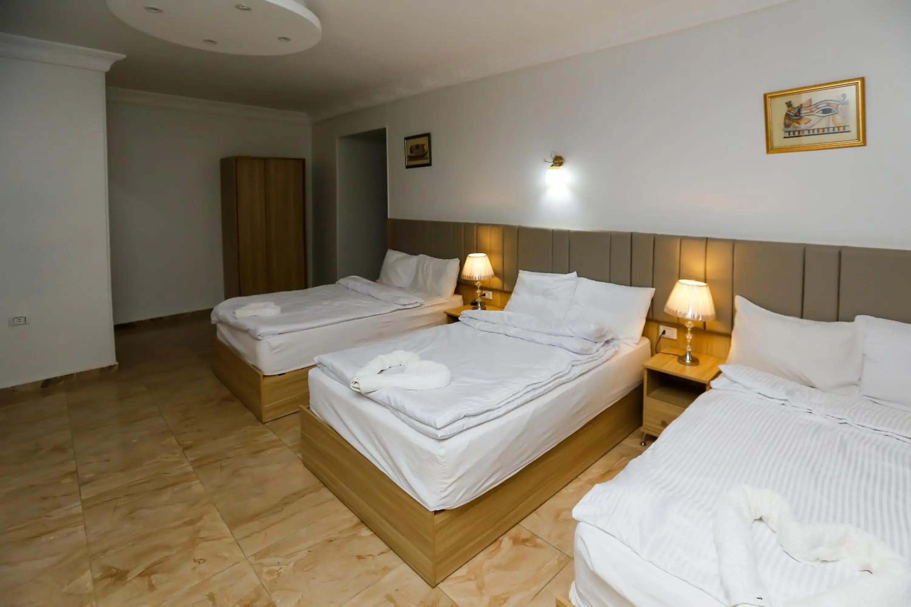 Bedroom, Bed in Makadi Pyramids View Bedroom, Bed in Makadi Pyramids View