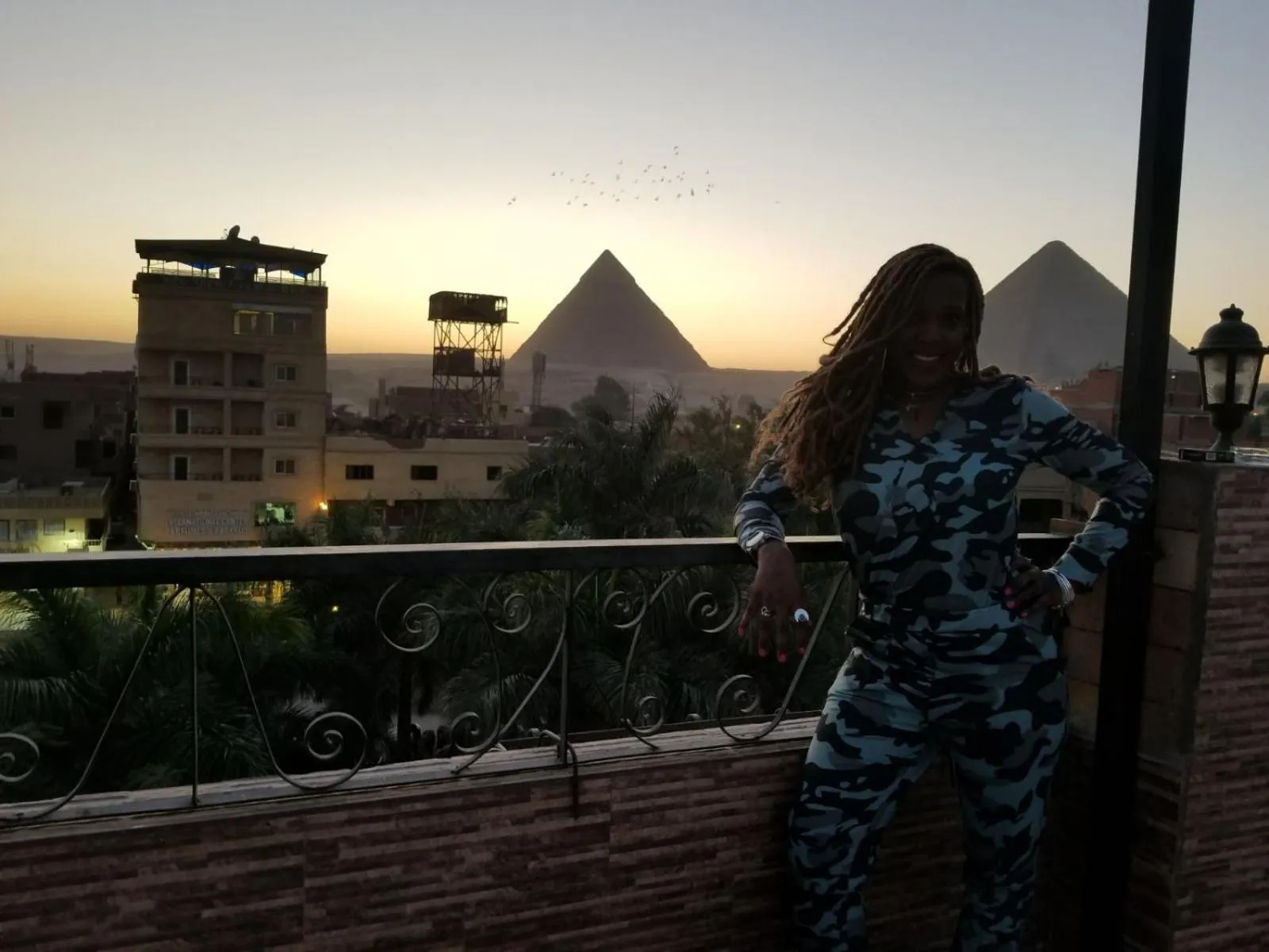 People in Makadi Pyramids View