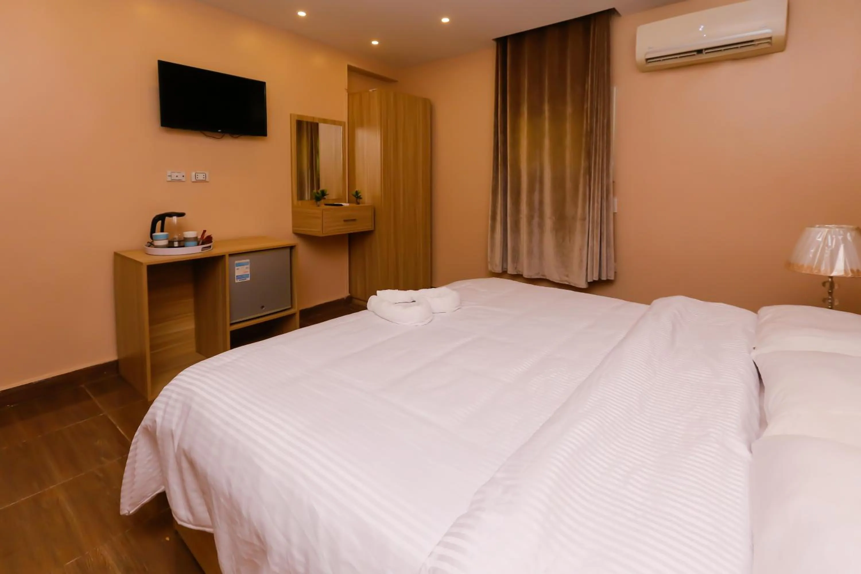 Bed in Makadi Pyramids View