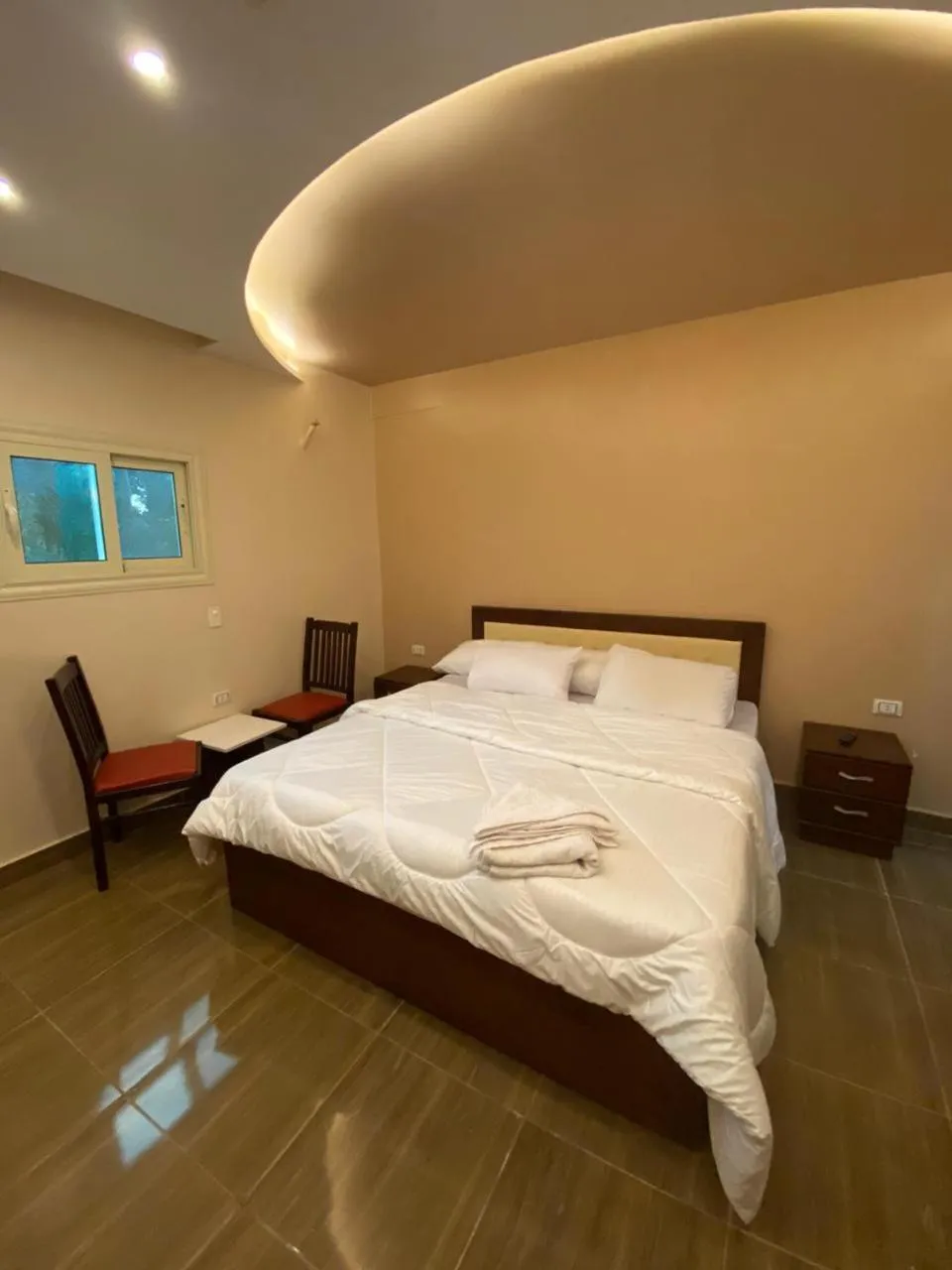 Bed in Makadi Pyramids View