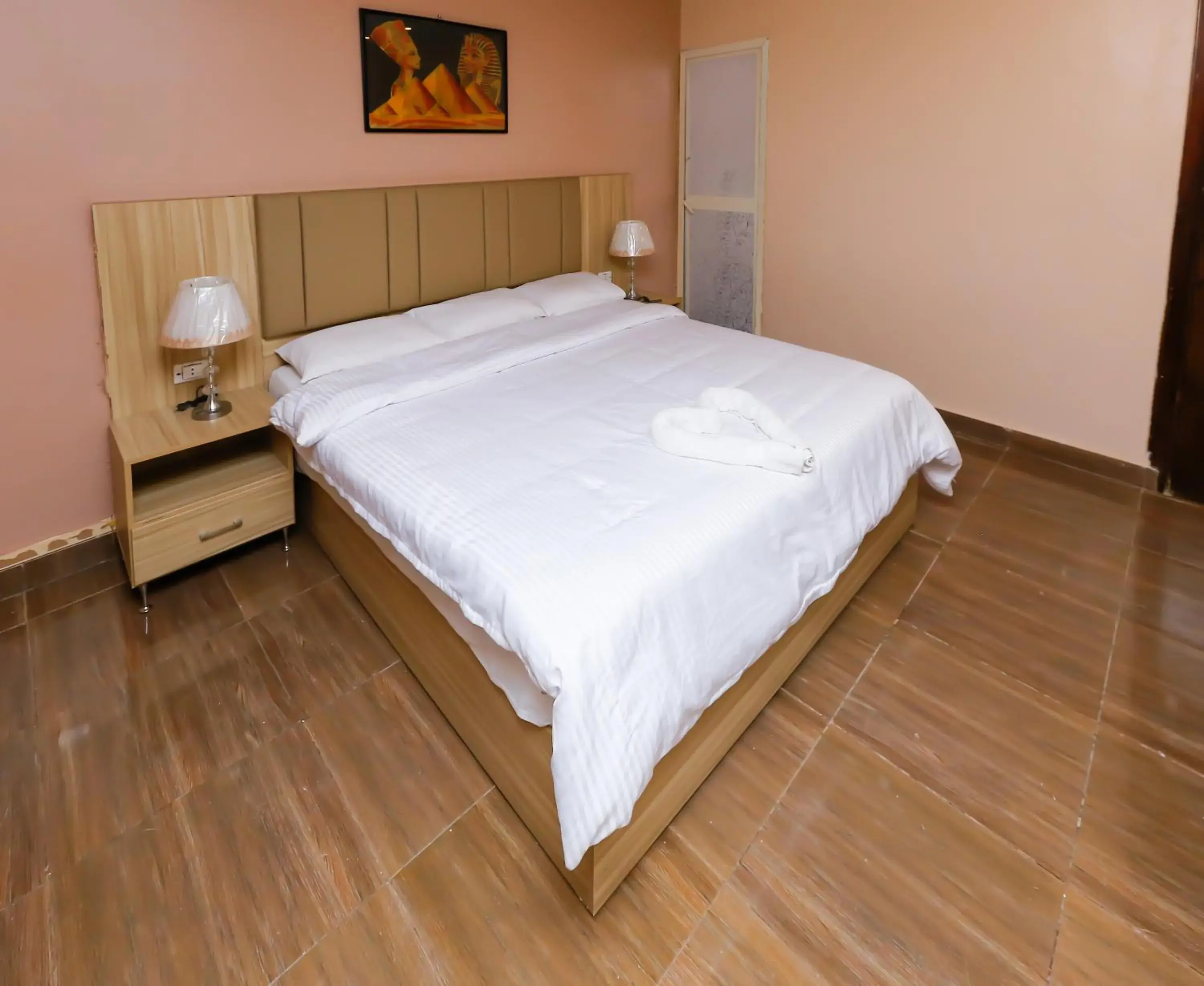 Bedroom, Bed in Makadi Pyramids View Bedroom, Bed in Makadi Pyramids View