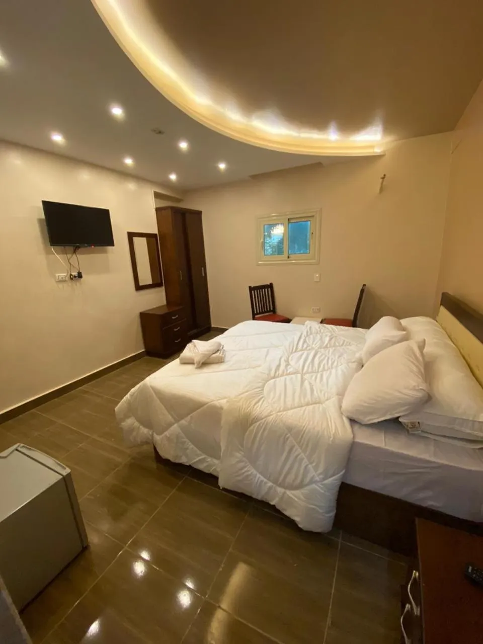 Bed in Makadi Pyramids View