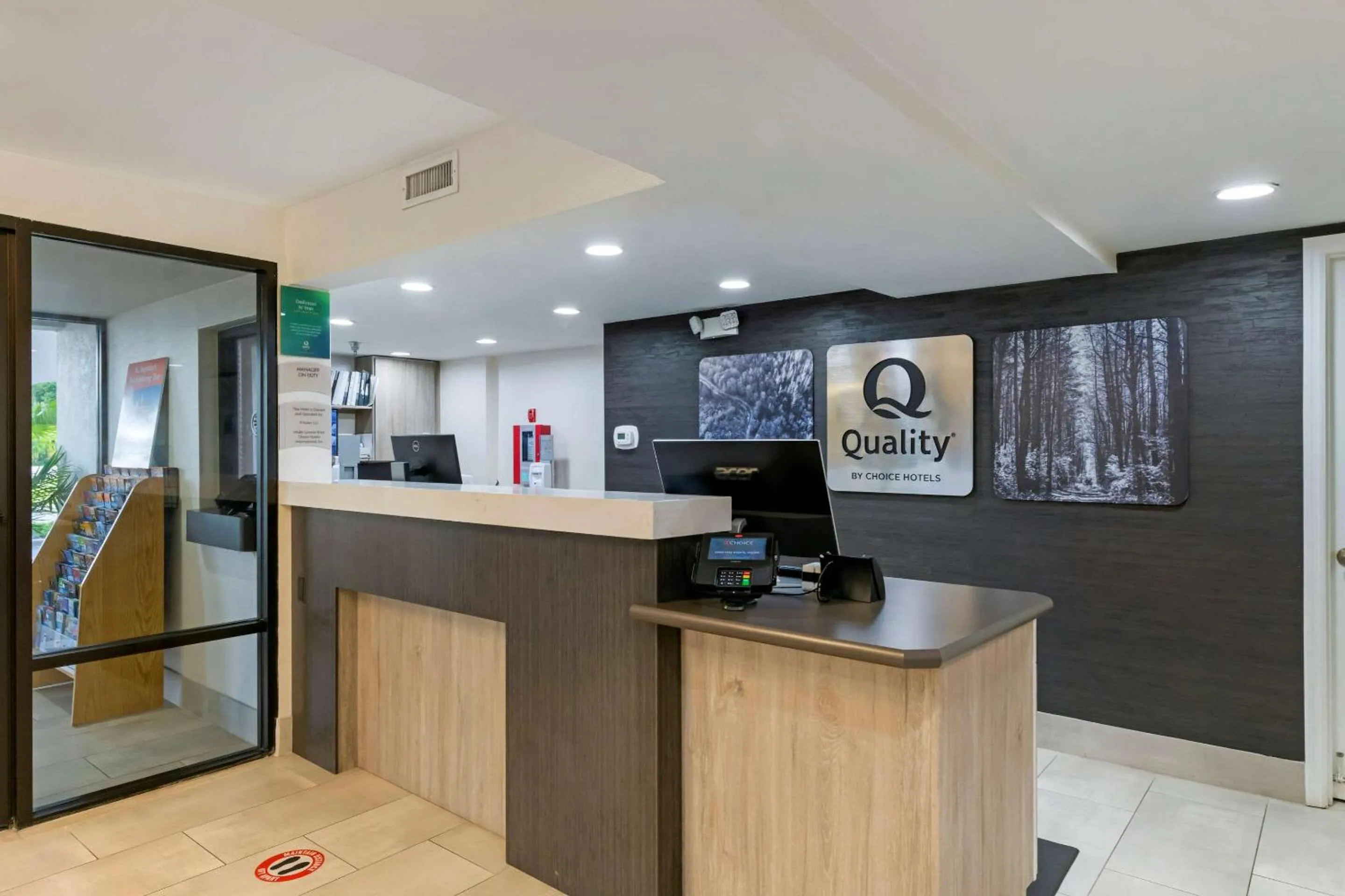 Lobby or reception in Quality Inn St Augustine Outlet Mall