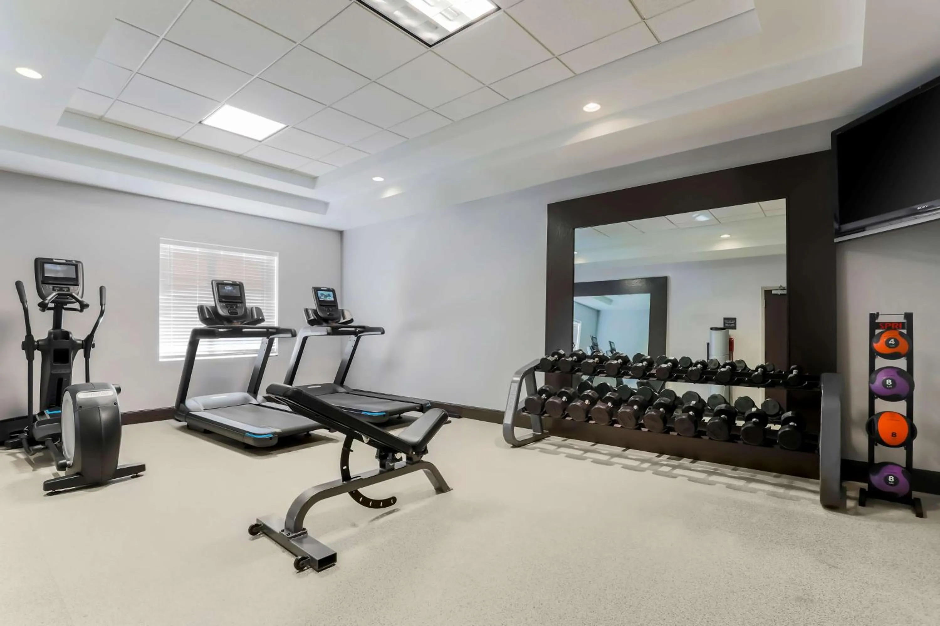 Fitness centre/facilities in Hilton Garden Inn Norman