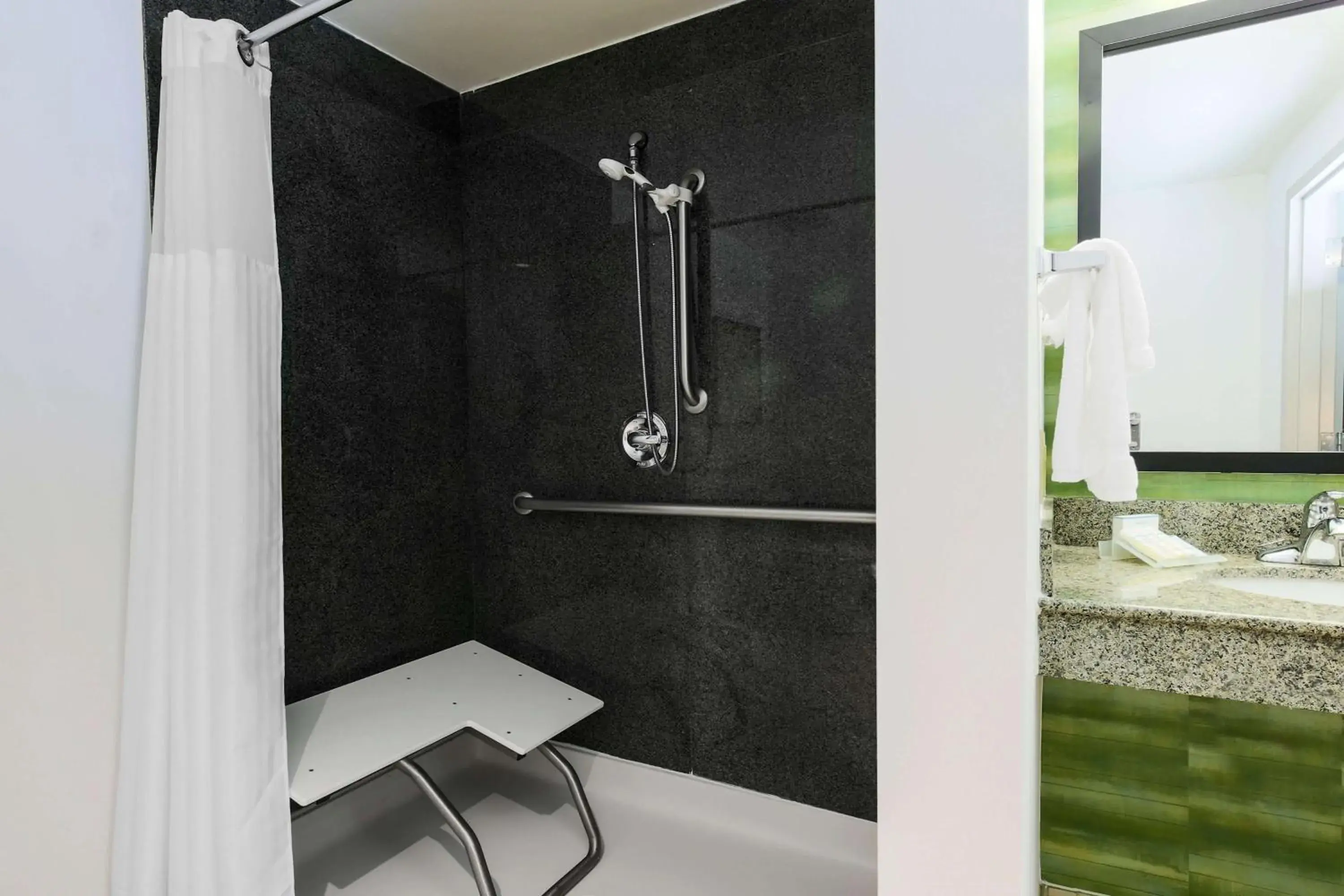 Bathroom in Hilton Garden Inn Norman Bathroom in Hilton Garden Inn Norman