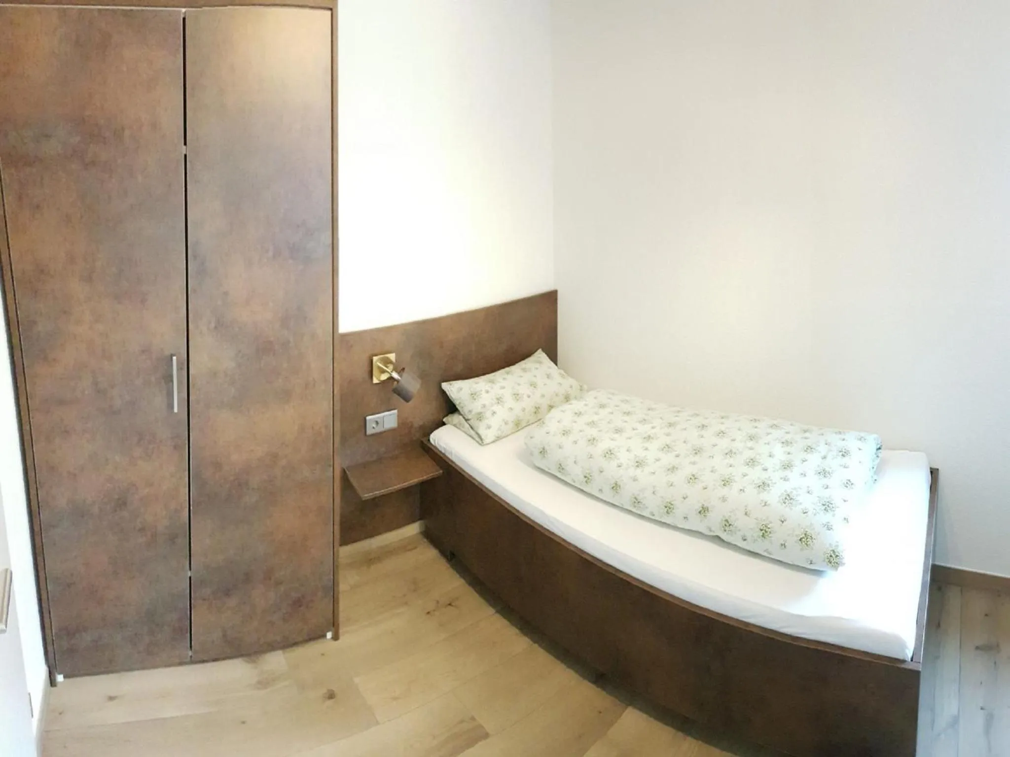 Bed in Gaestehaus Tagescafe Eckenfels