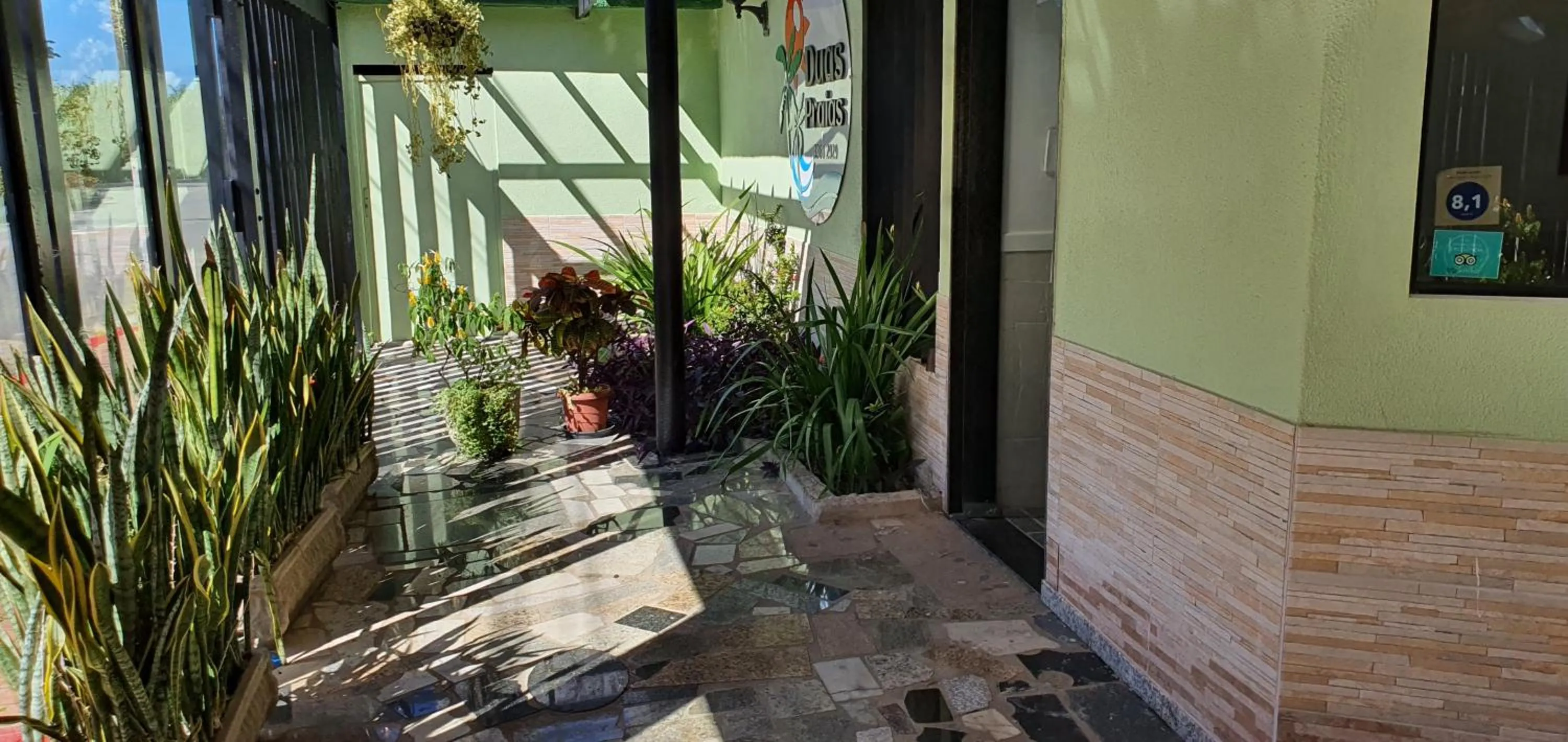 Lobby or reception in Duas Praias Hotel Pousada