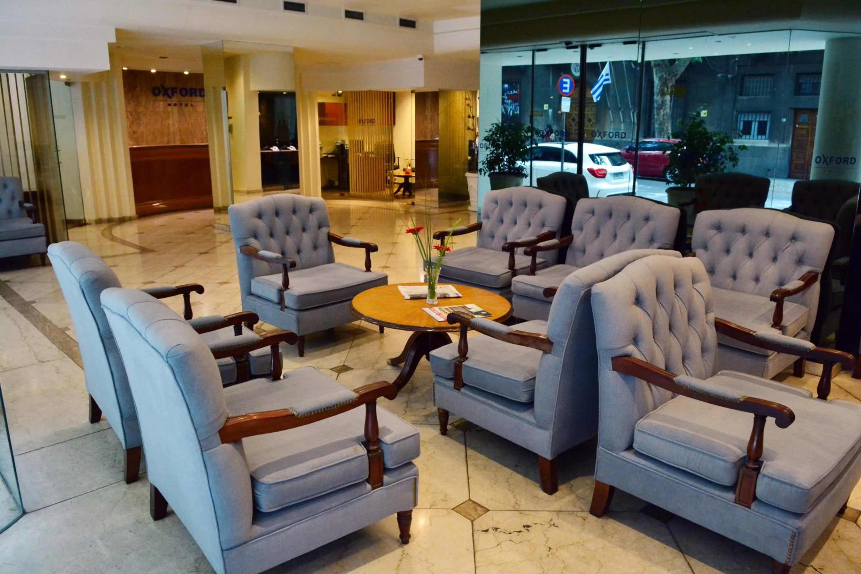 Decorative detail in Oxford Hotel