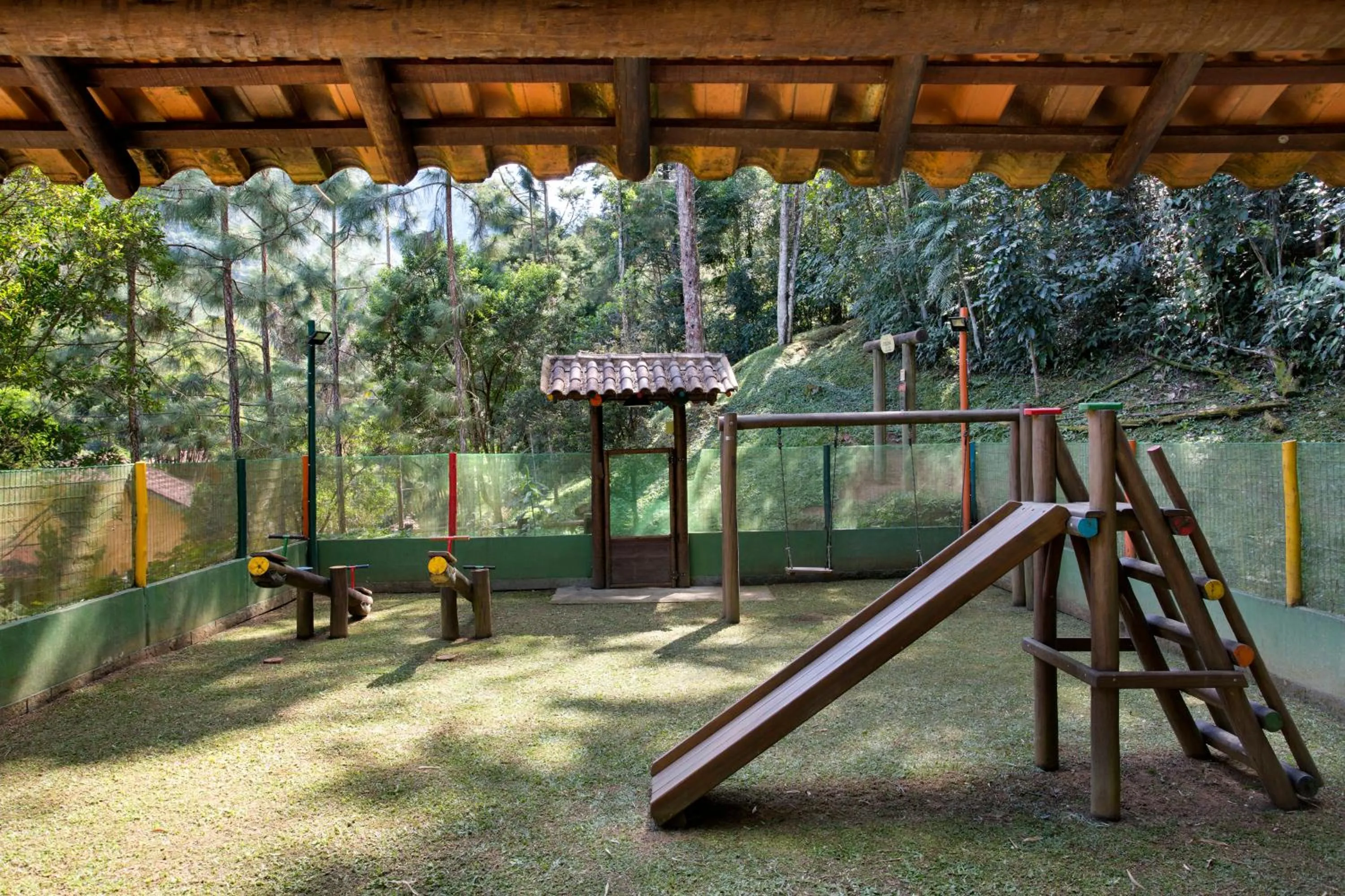 Children play ground in Eco Resort Hotel Villa São Romão