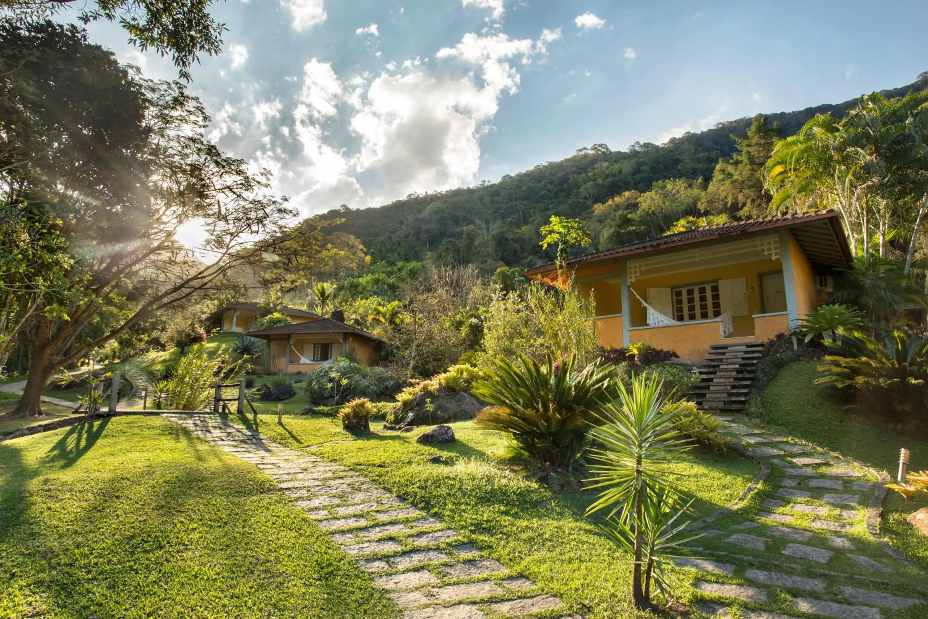Garden view in Eco Resort Hotel Villa São Romão