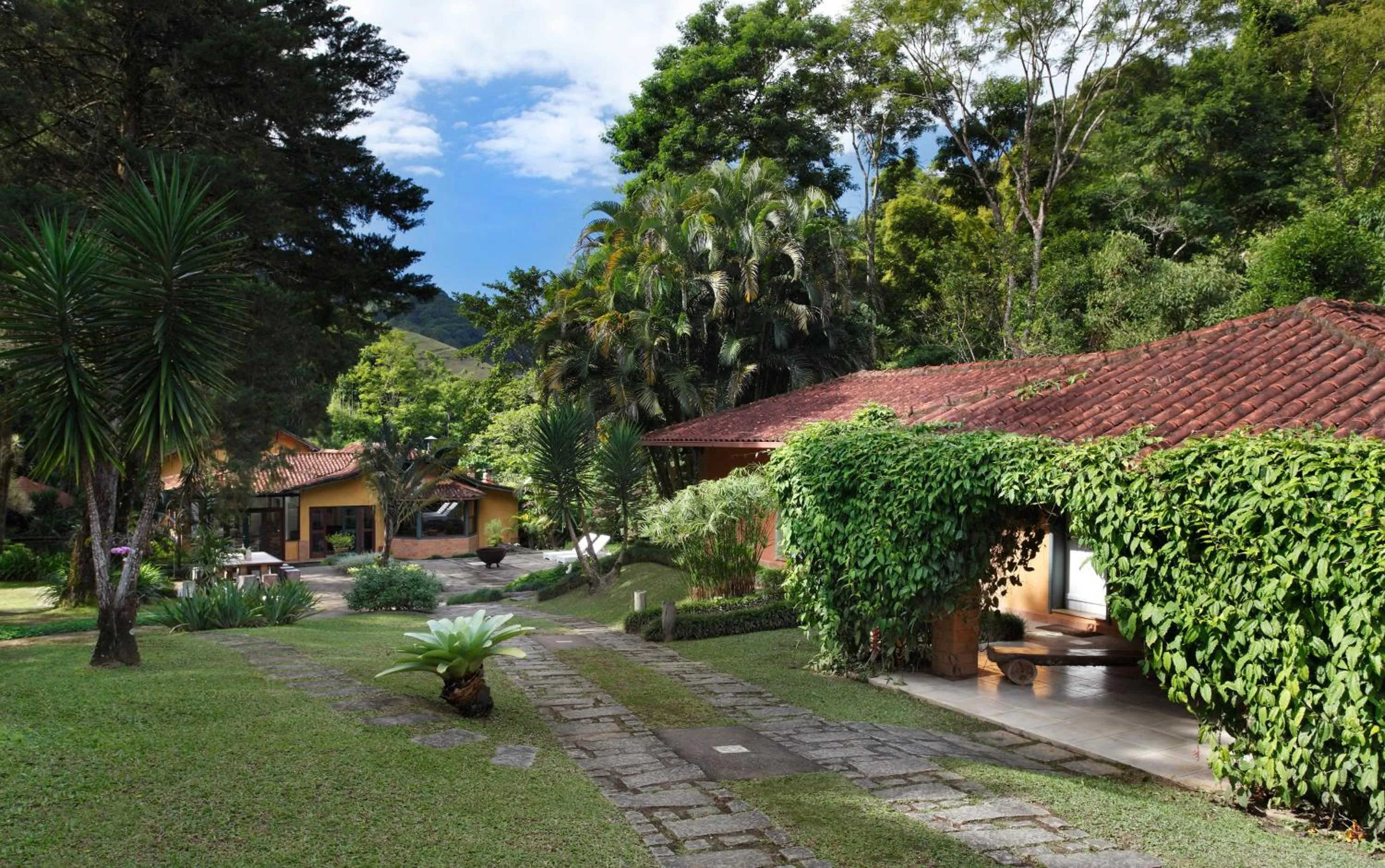 Garden in Eco Resort Hotel Villa São Romão