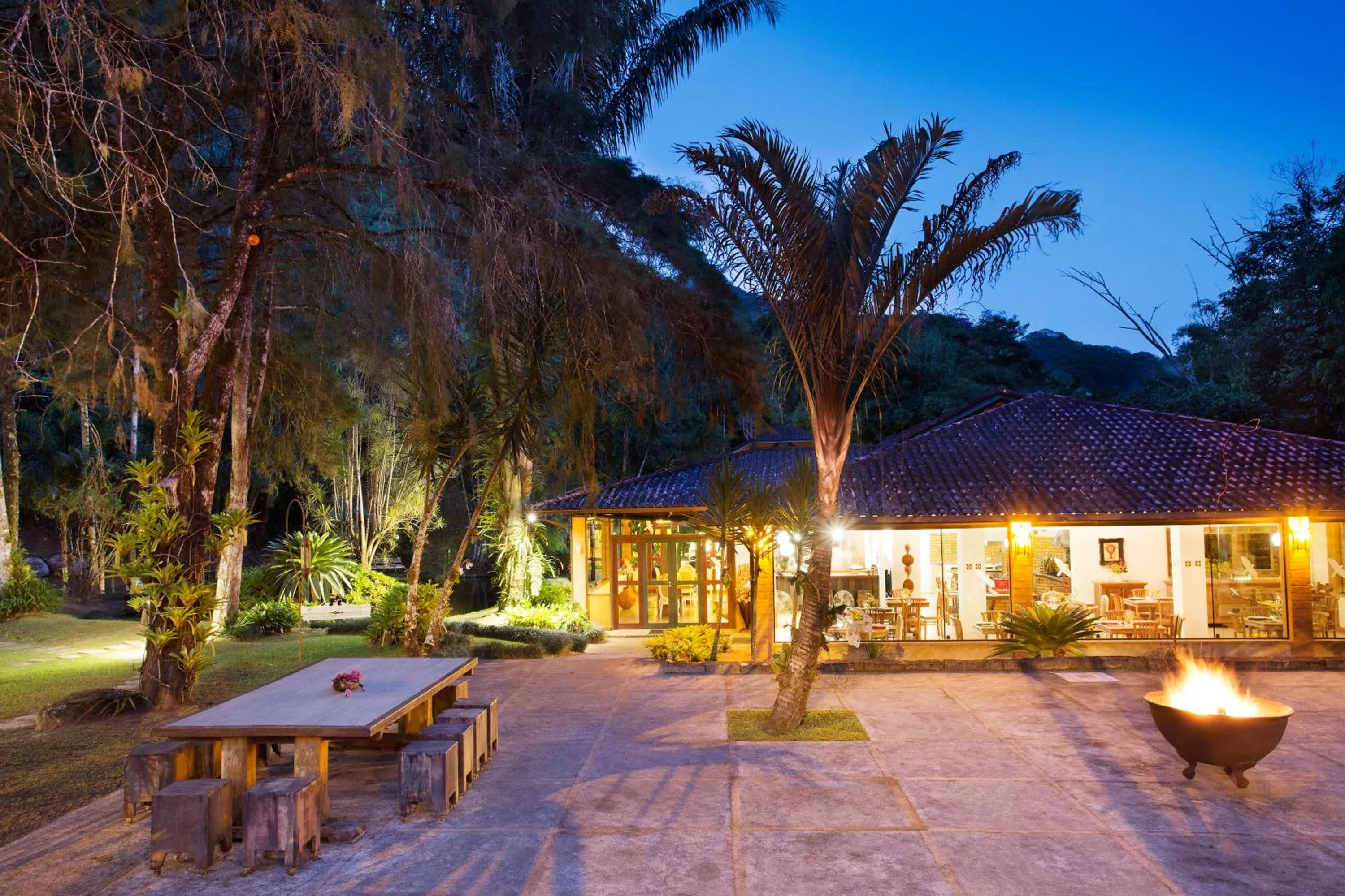 Garden in Eco Resort Hotel Villa São Romão